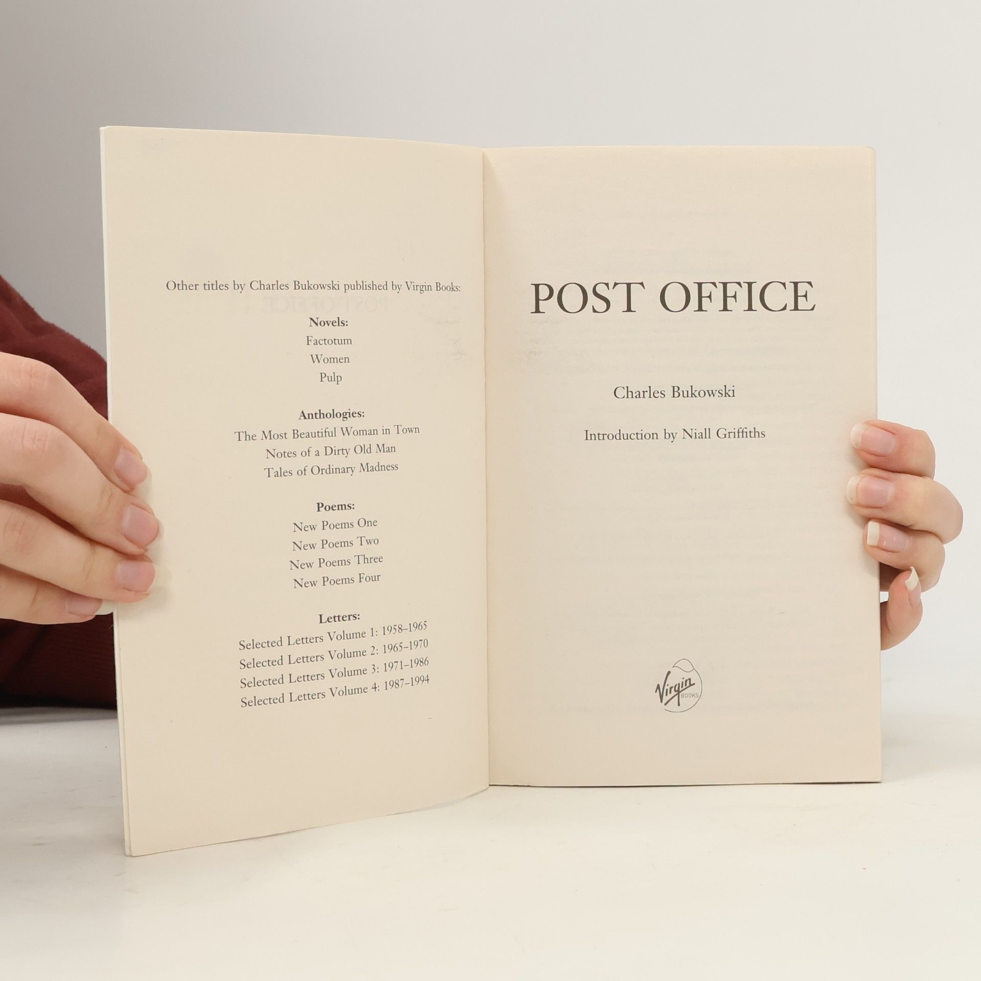 Charles Bukowski Post Office