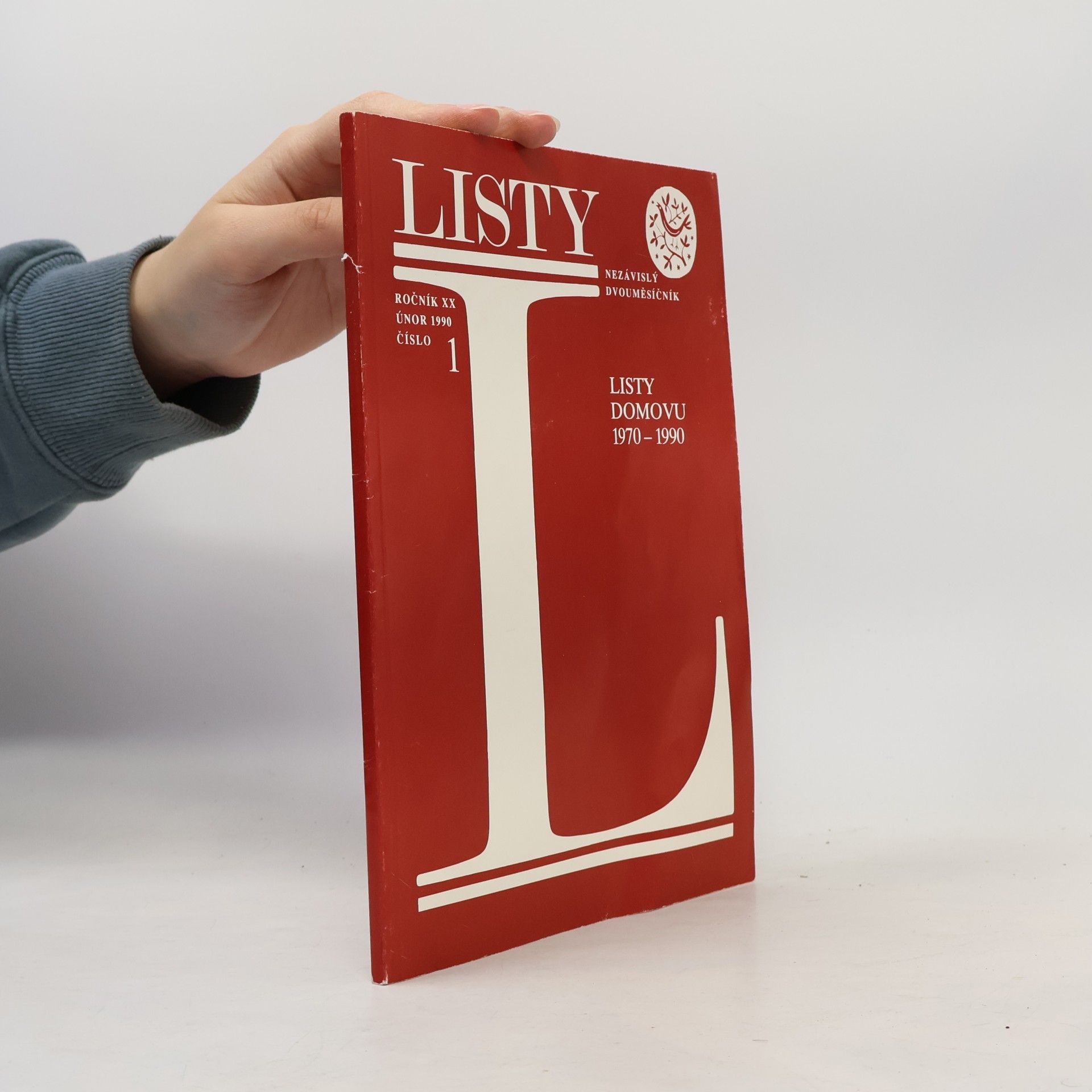 Auteurscollectief Listy roč. 20, č. 1. (únor 1990). Listy domovu 1970-1990