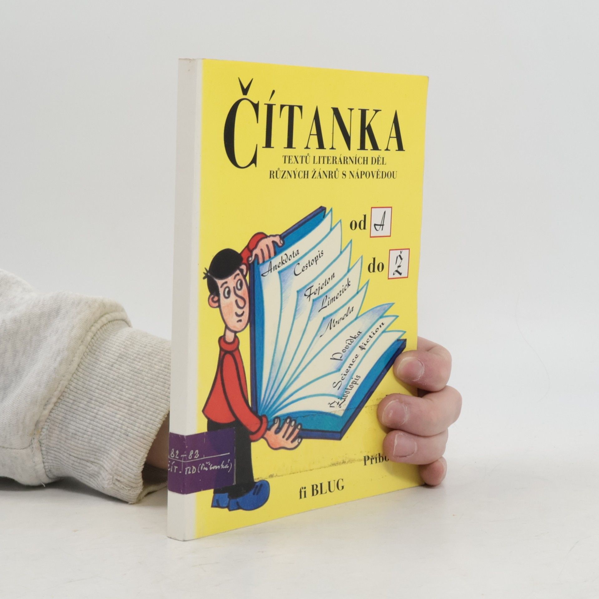 Čítanka textů literárních děl různých žánrů s nápovědou