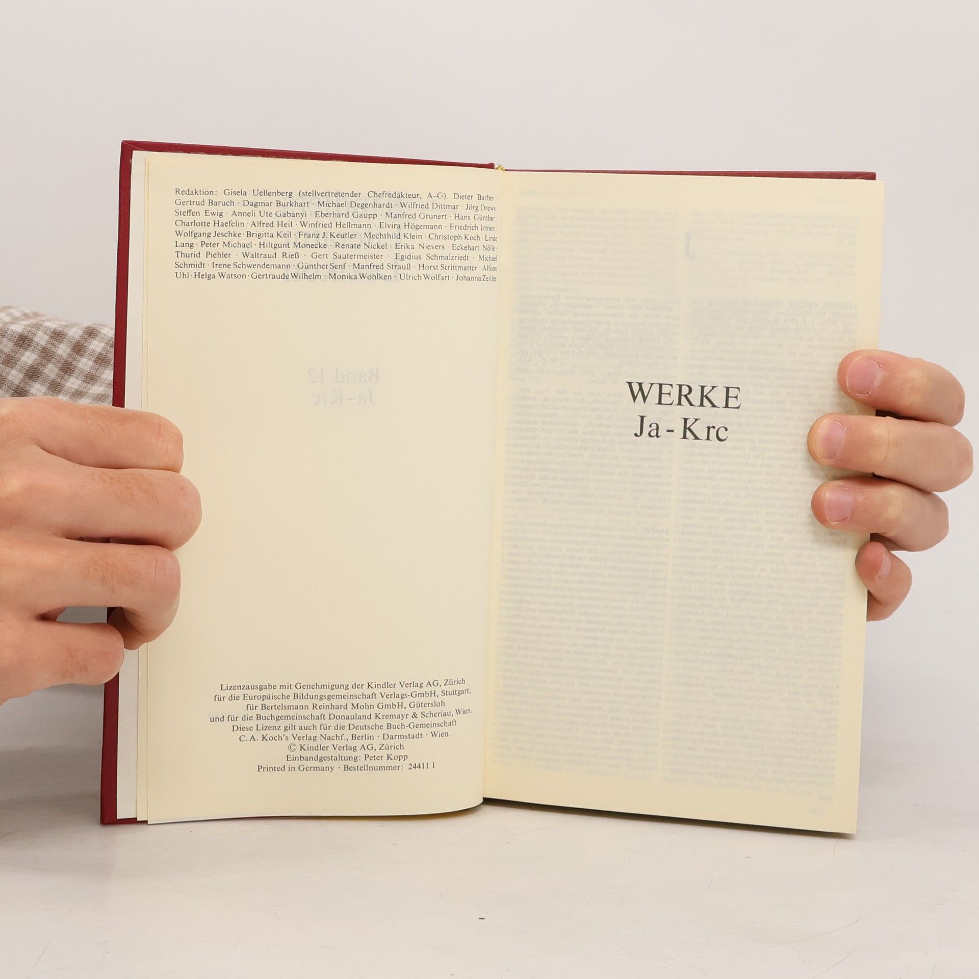 Autores varios Kindlers Literatur Lexikon. Band 12