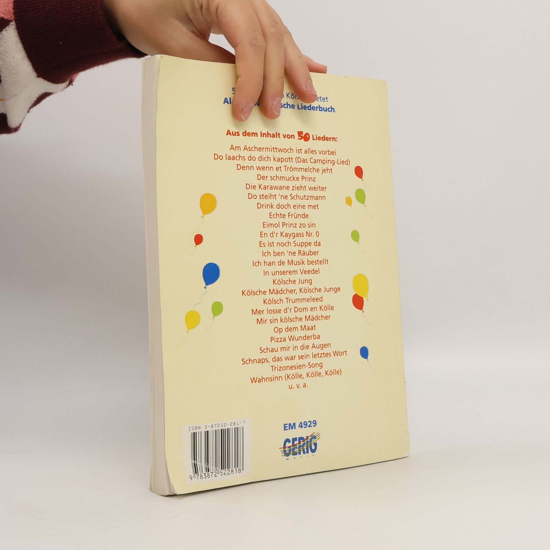 Alaaf. Das Kölsche Liederbuch: 50 Partyhits 'op Kölsch'