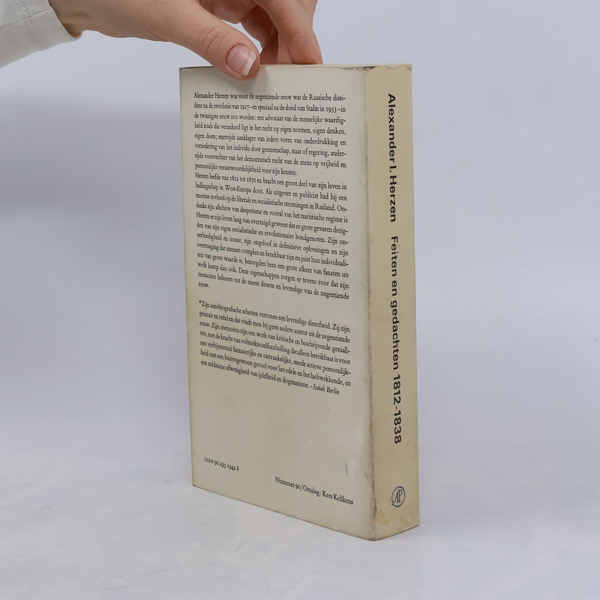Alexander Herzen Privé-domein: Feiten en gedachten. Memoires 1812-1838