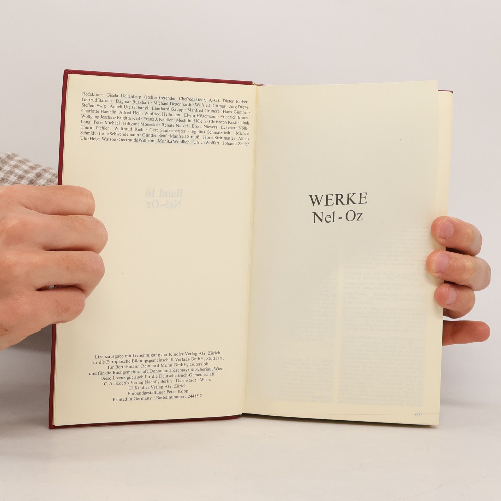 Kolektiv autorů Kindlers Literatur Lexikon 16. Nel-Oz