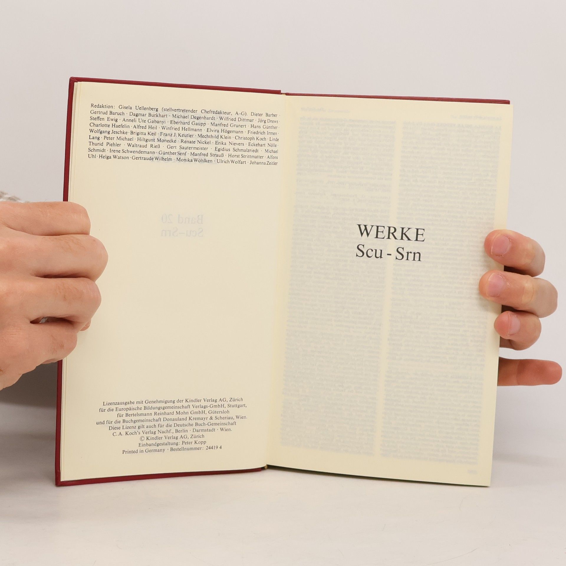 AA.VV. Kindlers Literatur Lexikon 20