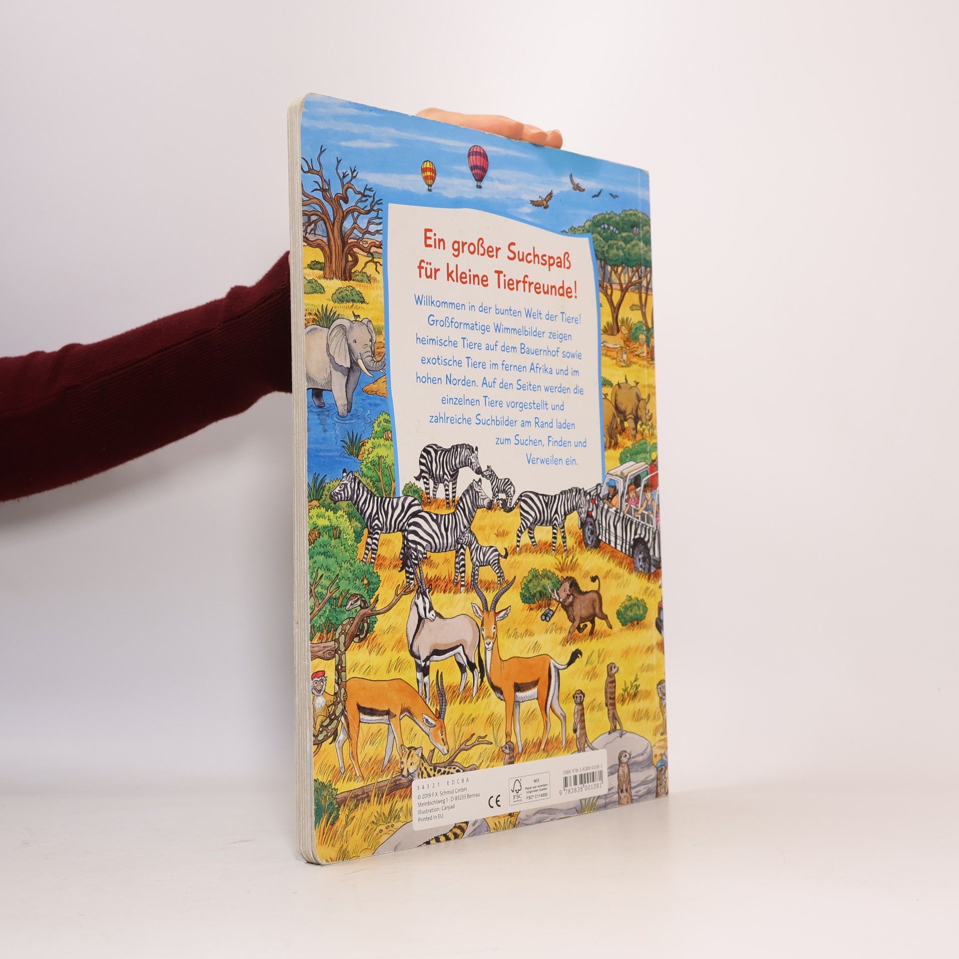 Caryad Mein schönstes Tierbilderbuch vom Suchen und Finden