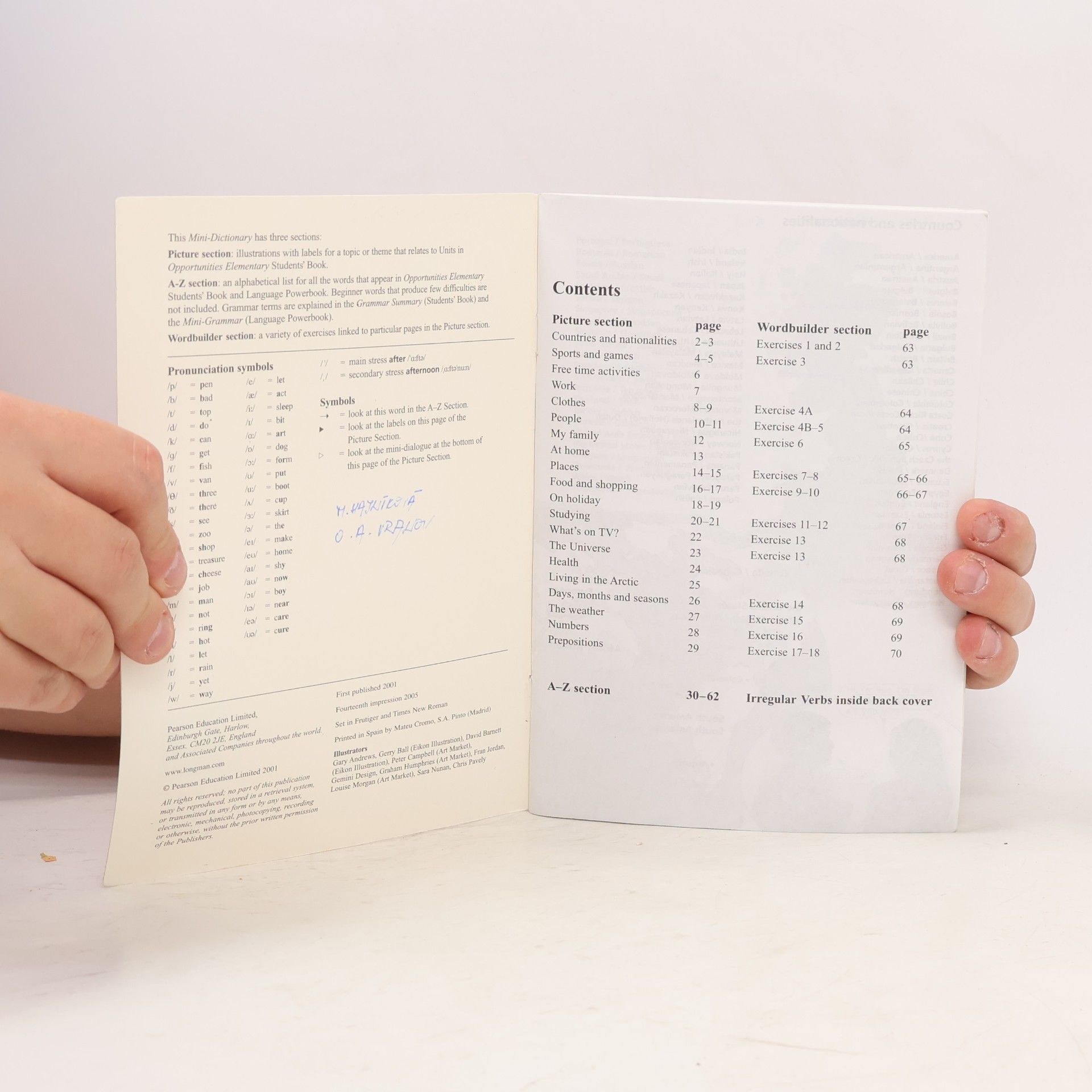 Christina Ruse Opportunities Elementary Mini-Dictionary