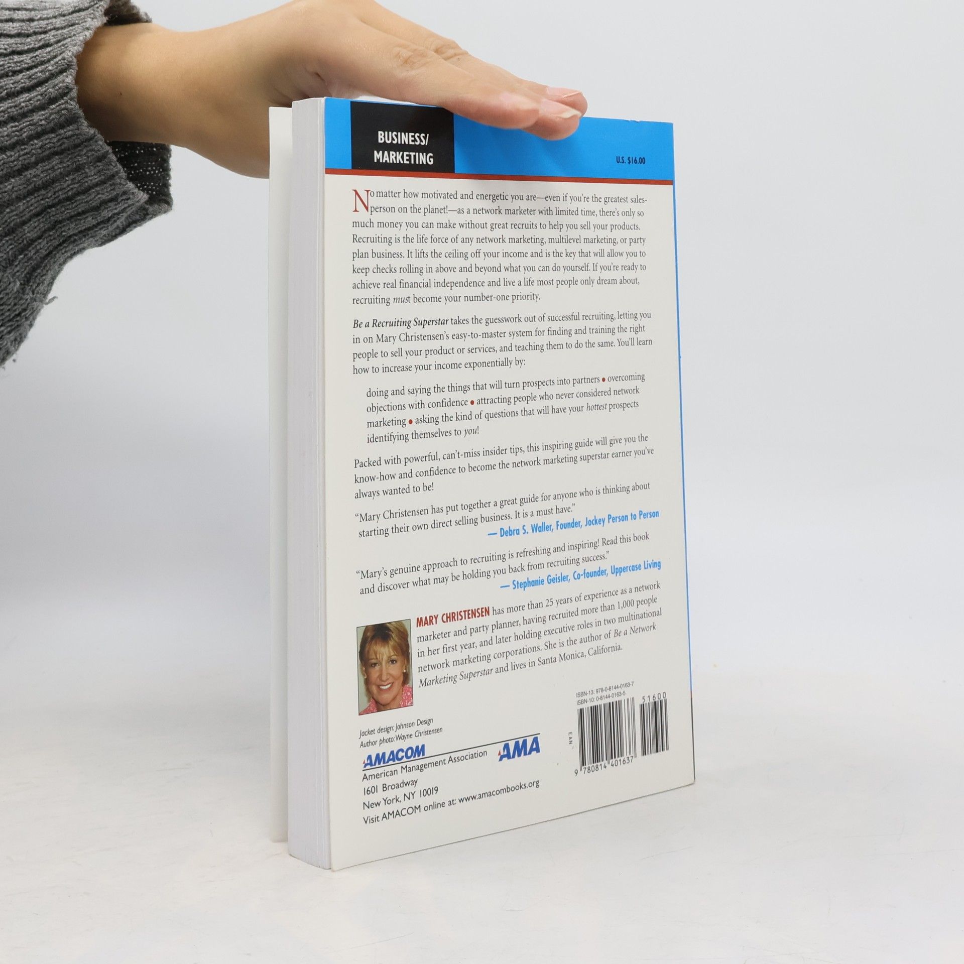 Mary Christensen Be a recruiting superstar: The fast track to network marketing millions