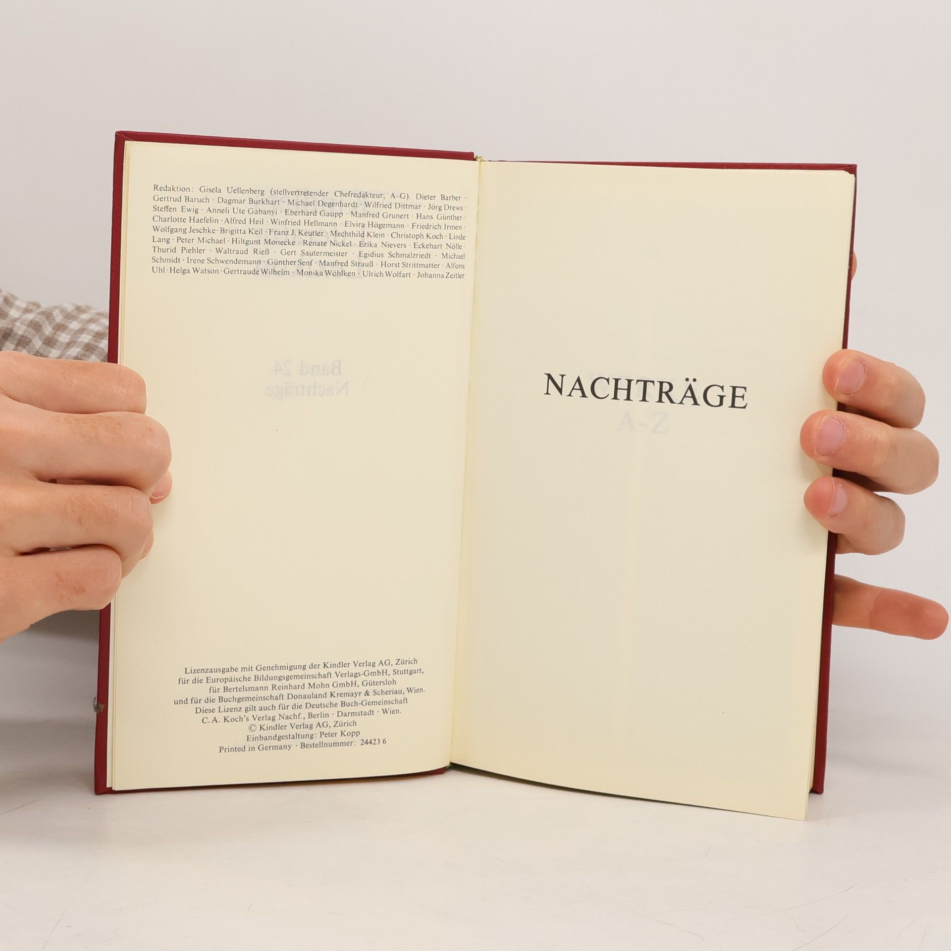 Autores varios Kindlers Literatur Lexikon. Band 24