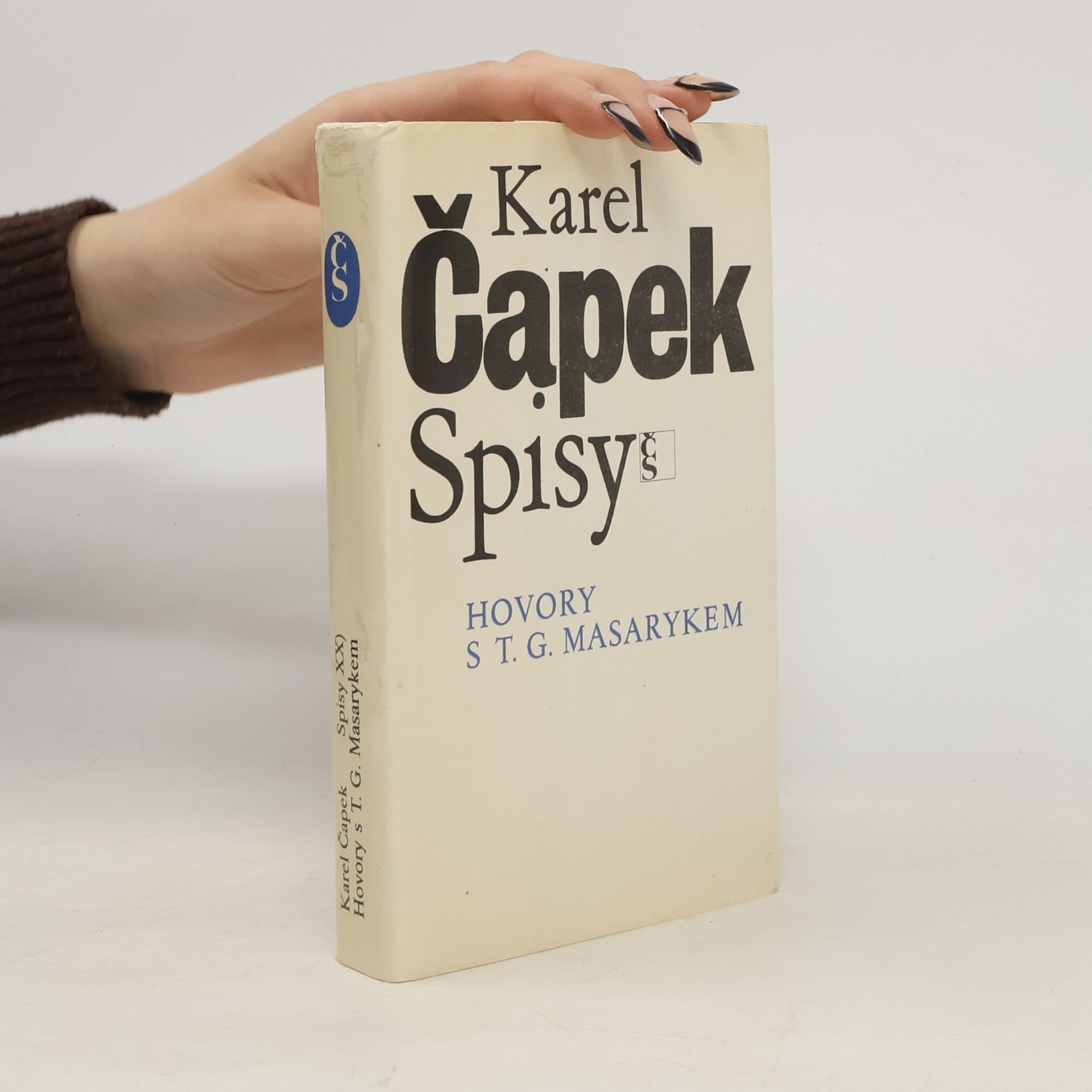 Karel Čapek Hovory s T. G. Masarykem