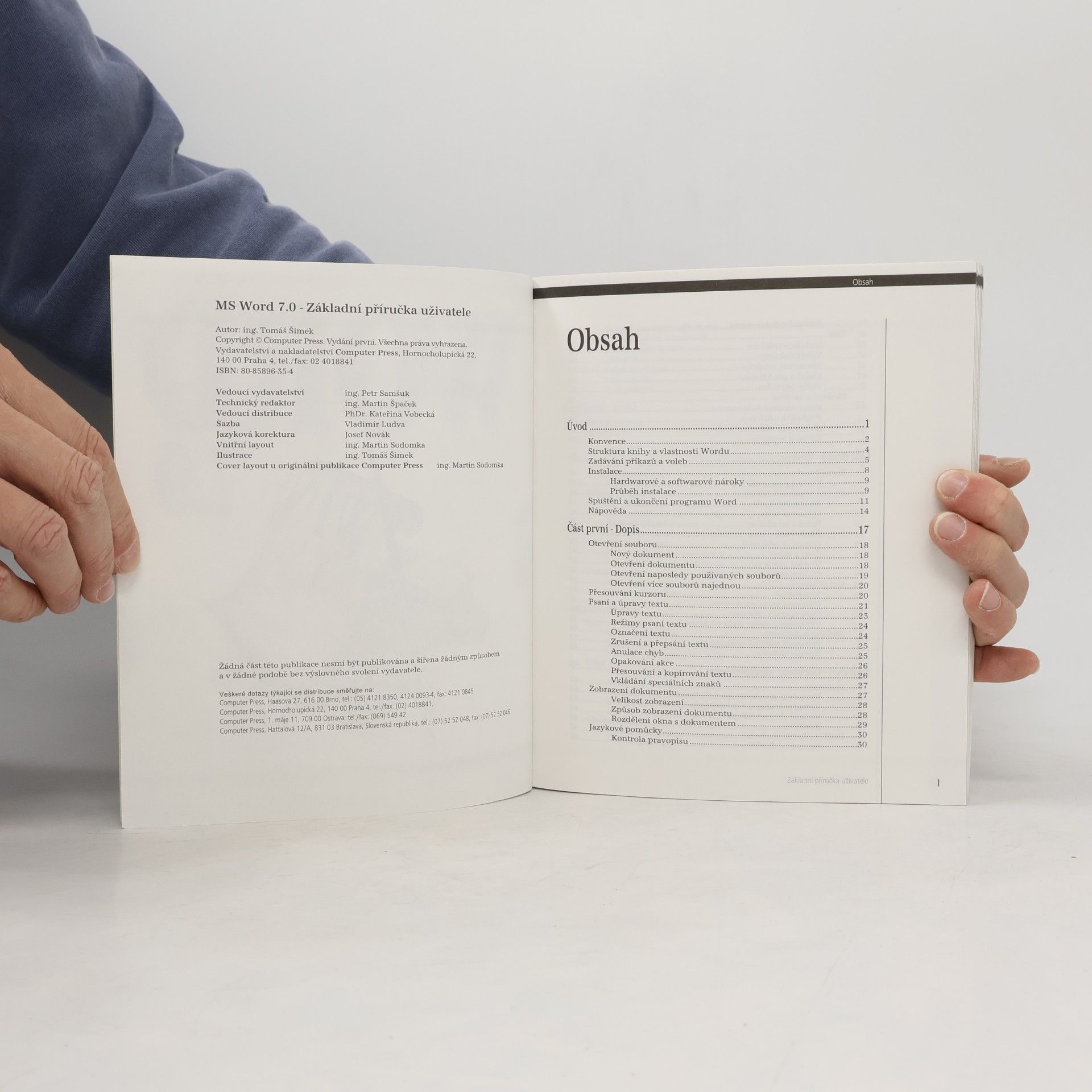 Tomáš Šimek Microsoft Word 7.0