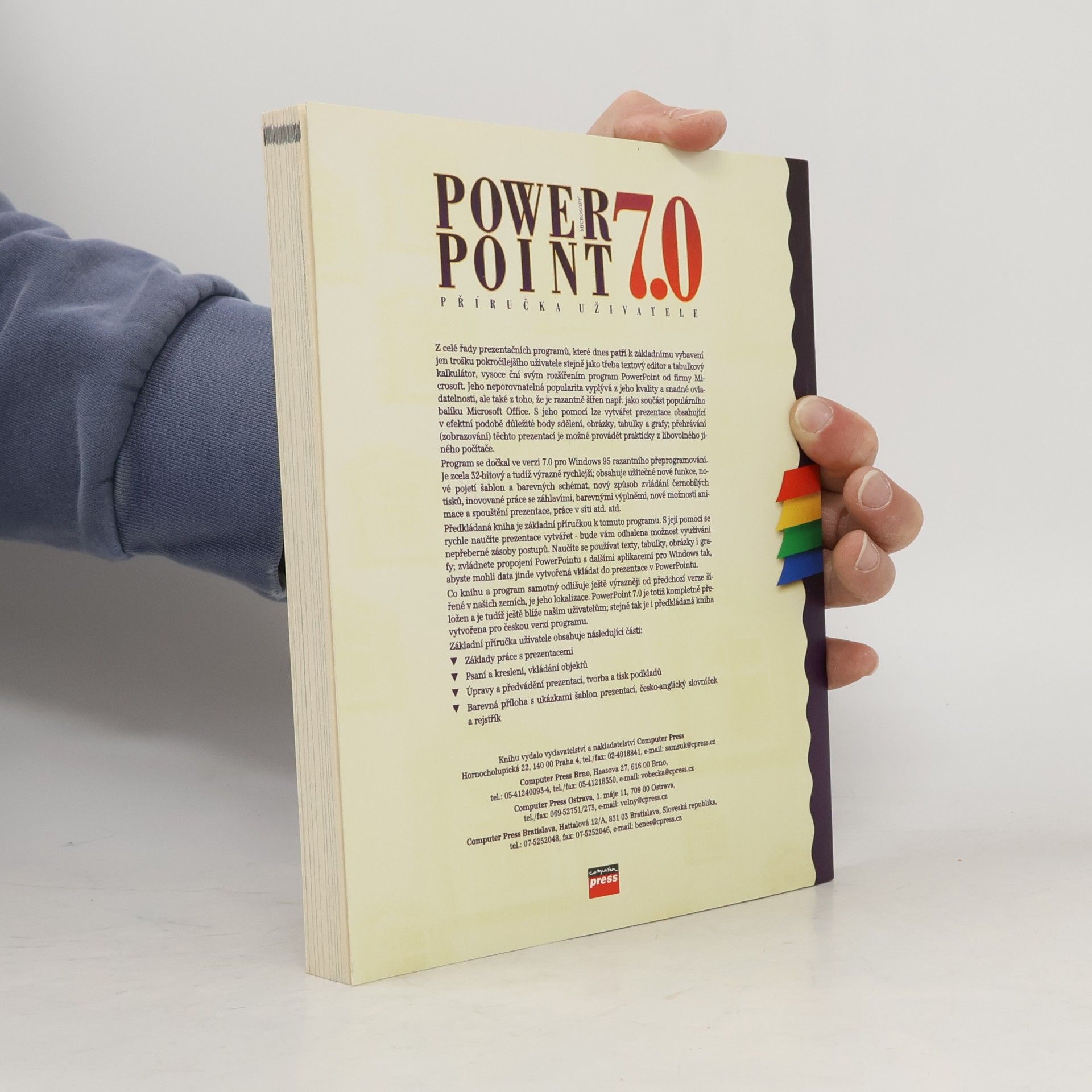 Ivo Magera PowerPoint 7.0 pro Windows 95. Příručka uživatele