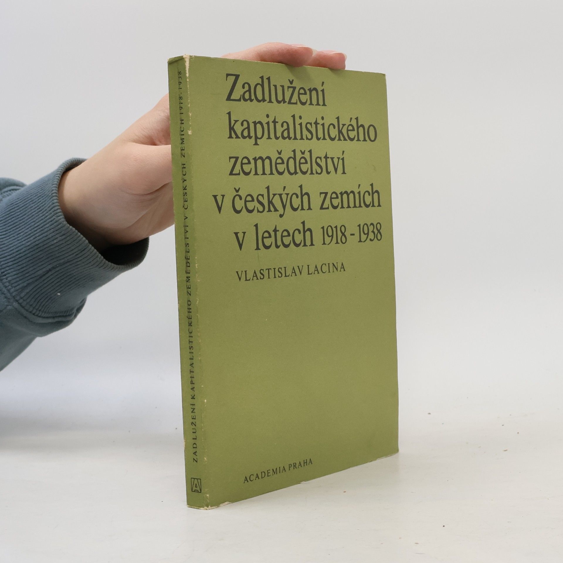 Zadlužení kapitalistického zemědělství v českých zemích v letech 1918-1938