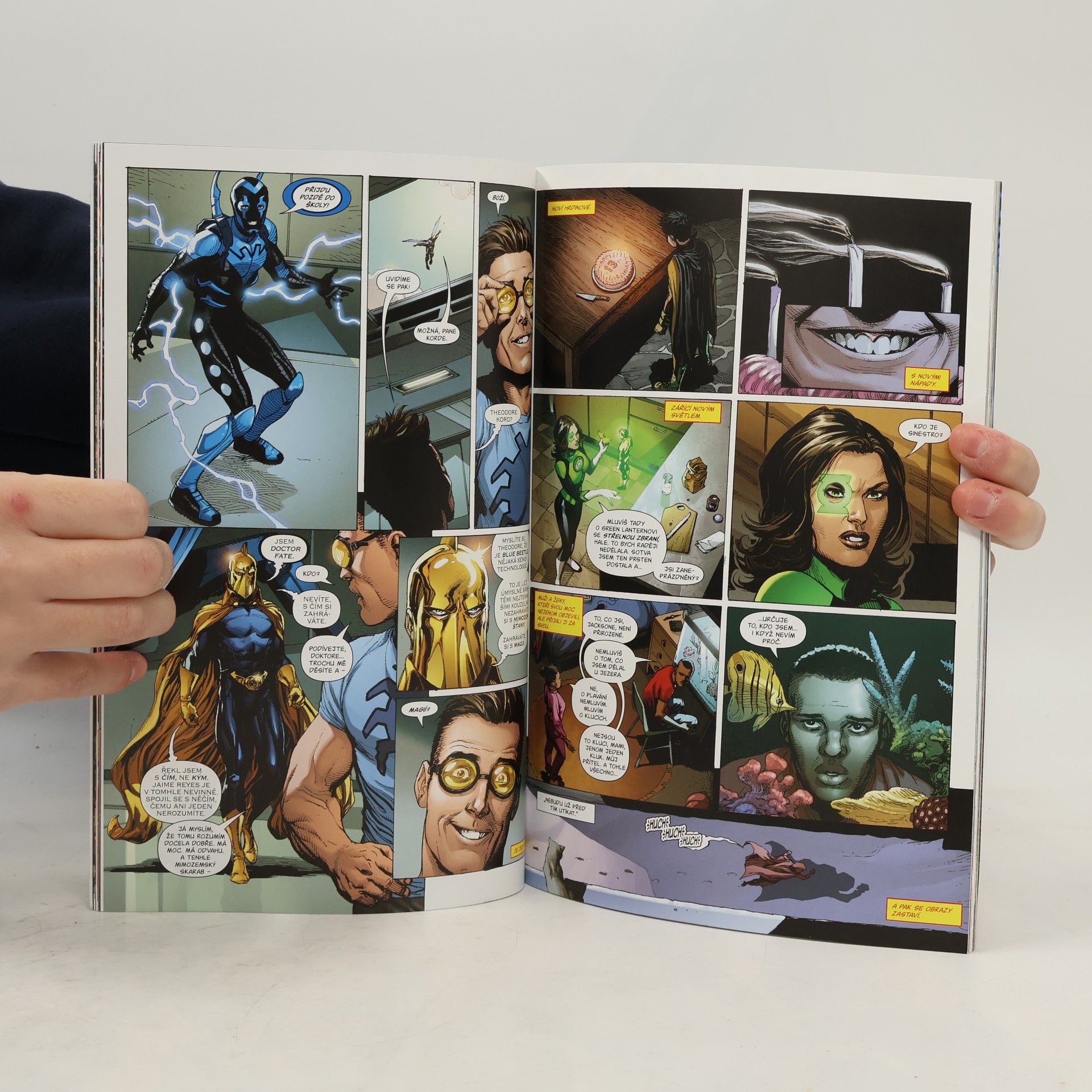 Geoff Johns Znovuzrození hrdinů DC