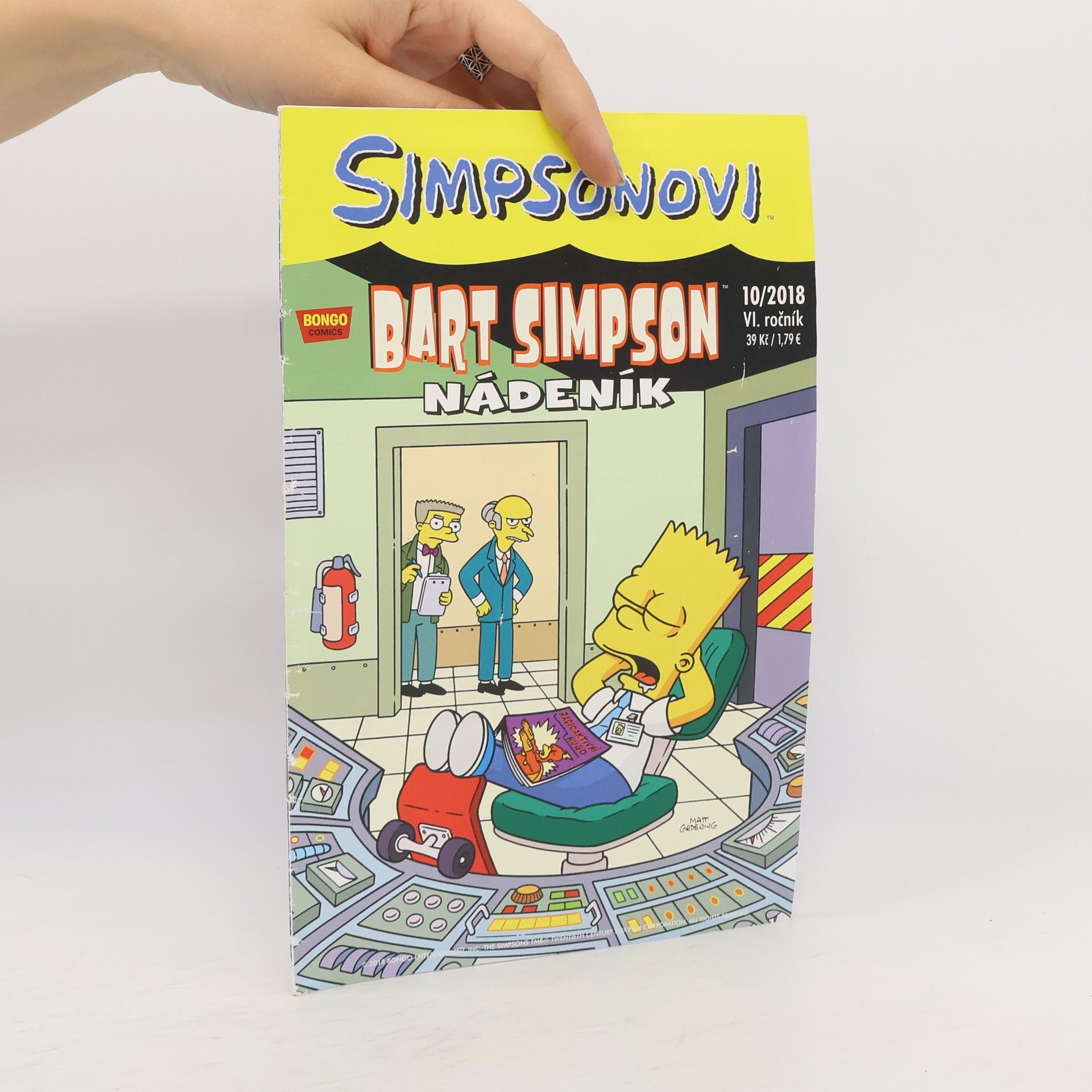 Matt Groening Simpsonovi - 10/2018: Bart Simpson Nádeník