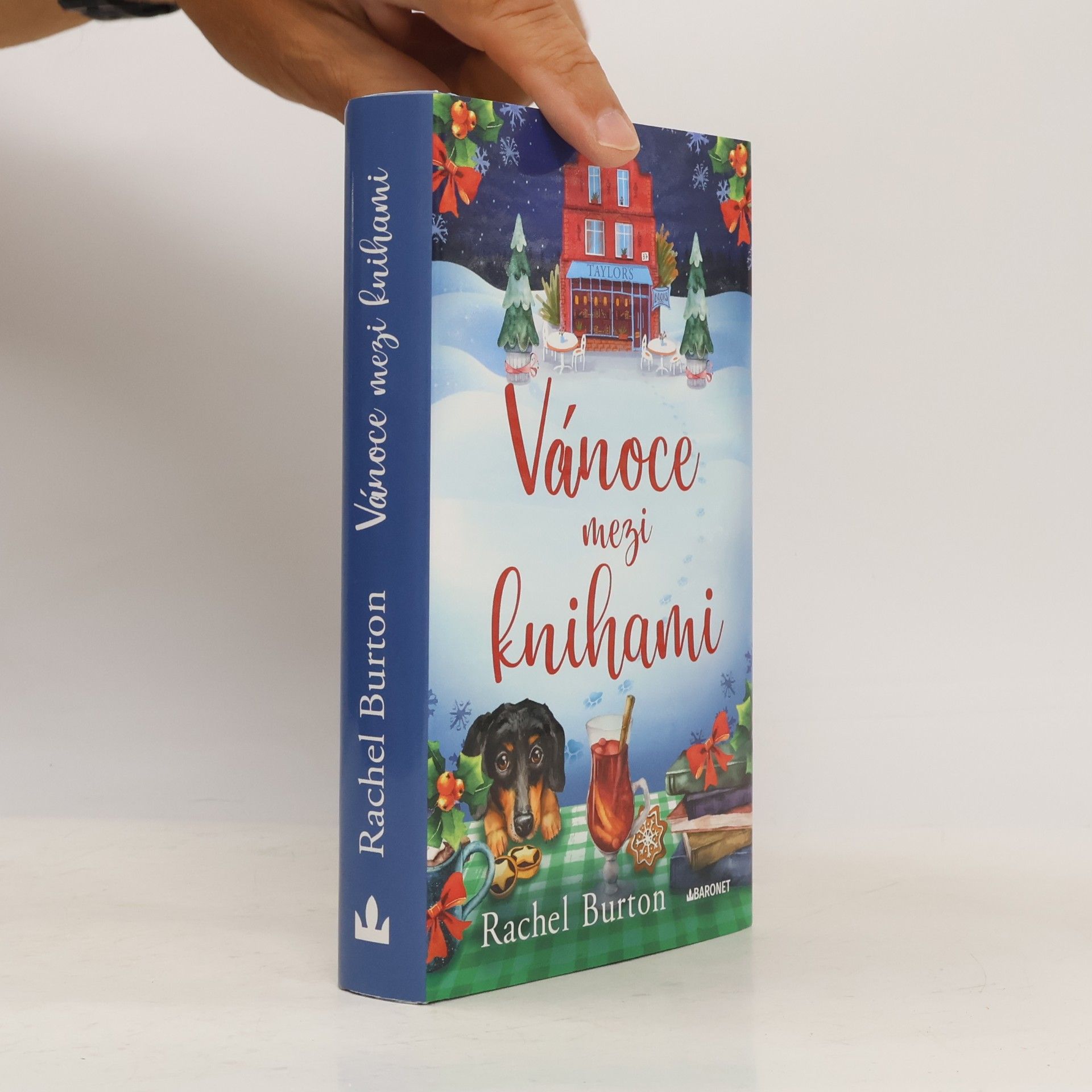Rachel Burton Vánoce mezi knihami