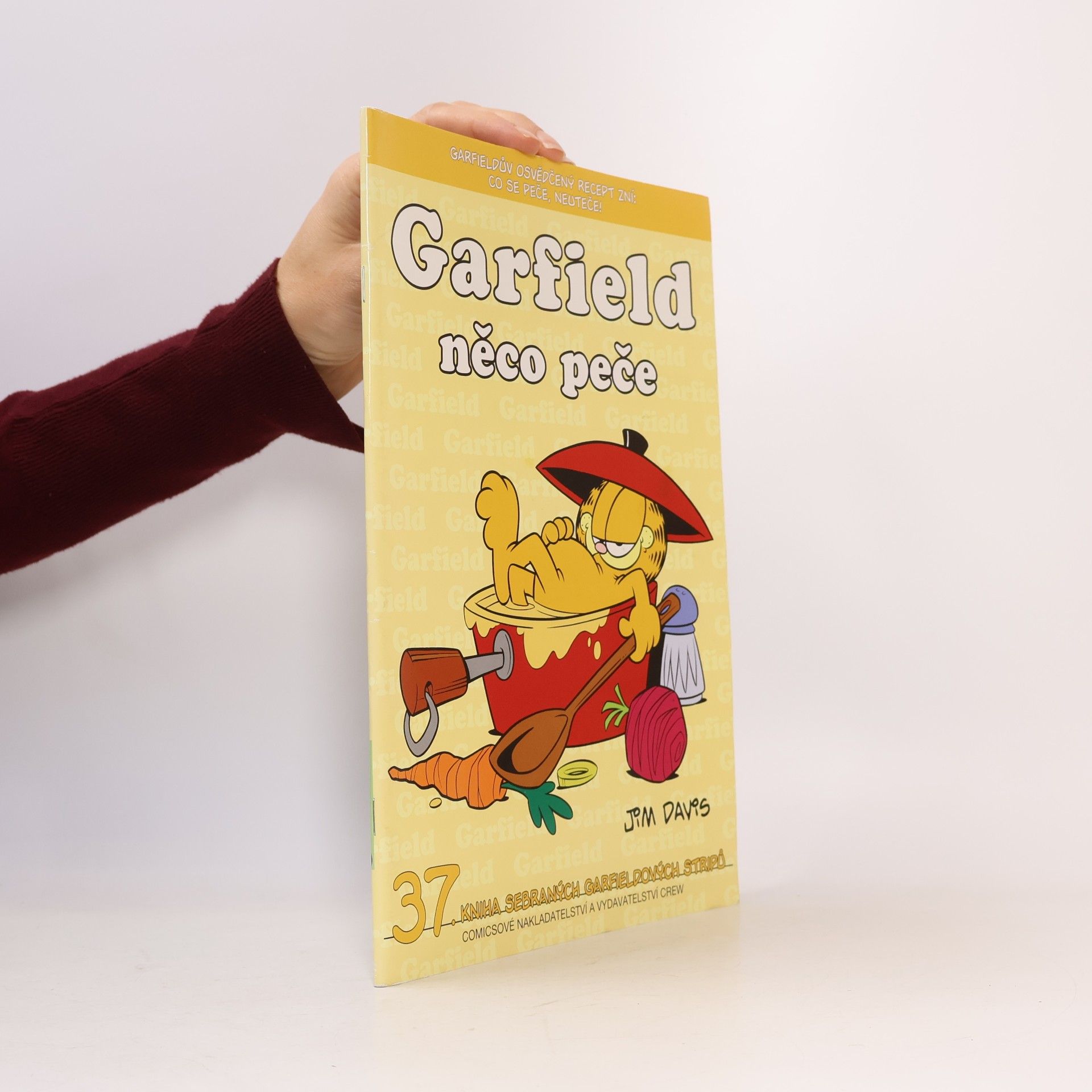 Jim Davis Garfield něco peče