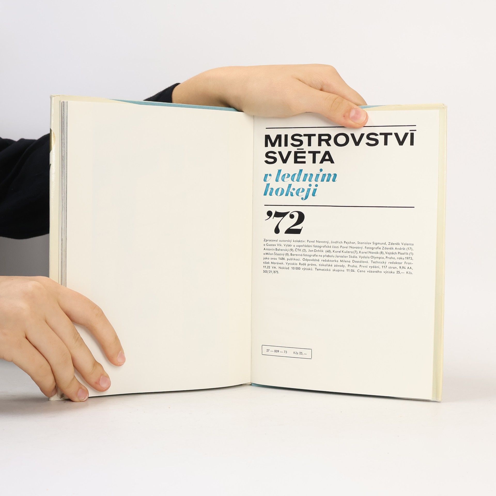 Autores varios Mistrovství světa v ledním hokeji '72
