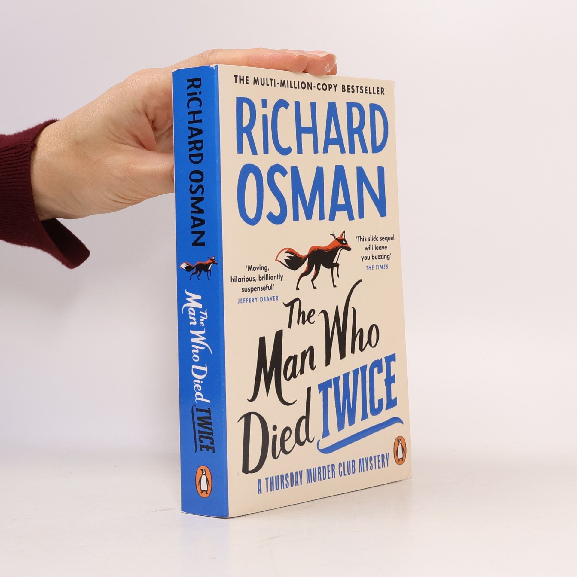 Richard Osman The Man Who Died Twice