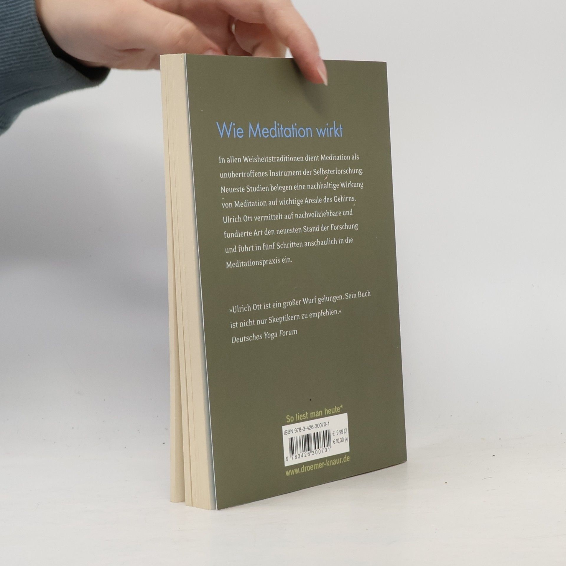 Ueli Ott Meditation für Skeptiker