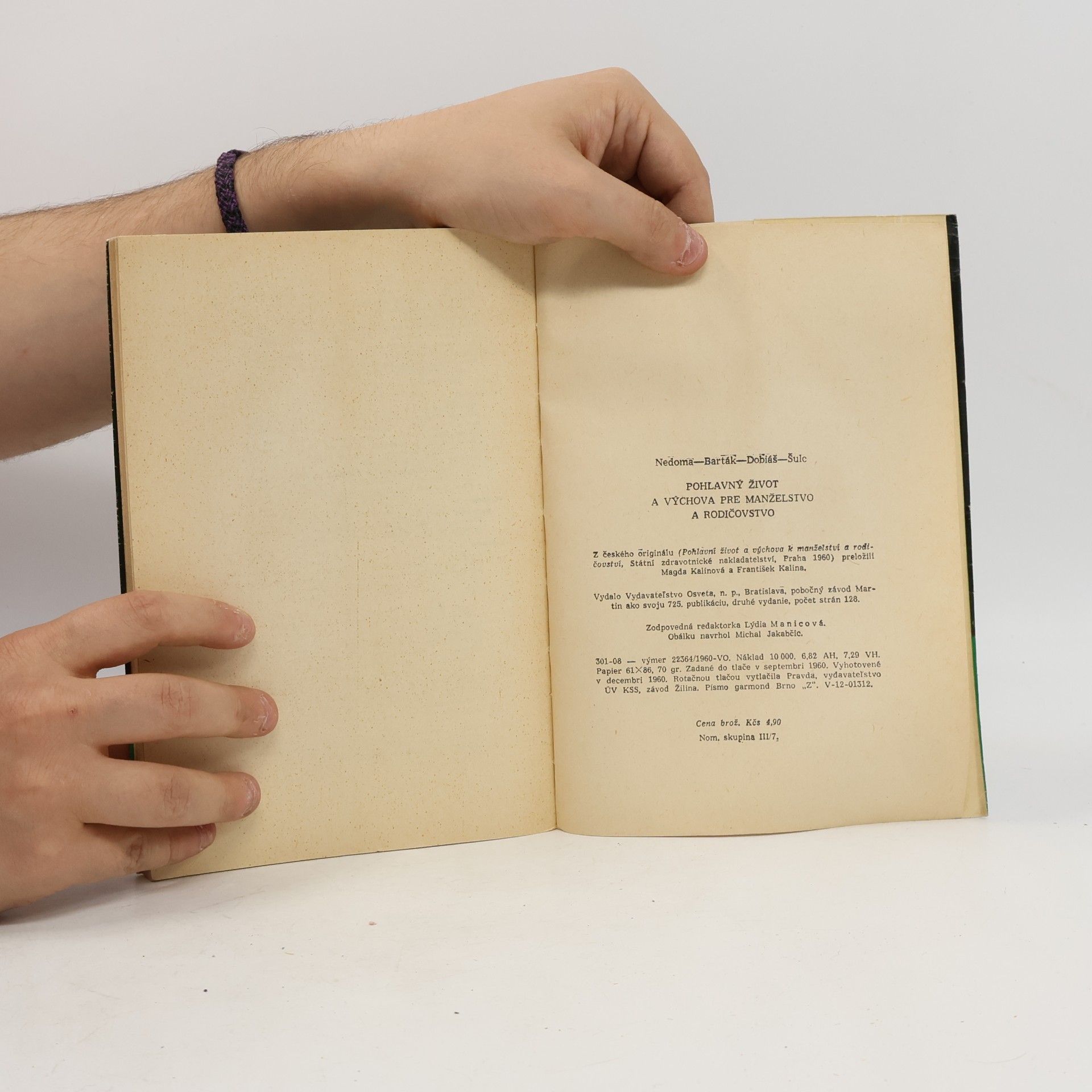 Various authors Pohlavný život a výchova pre manželstvo a rodičovstvo