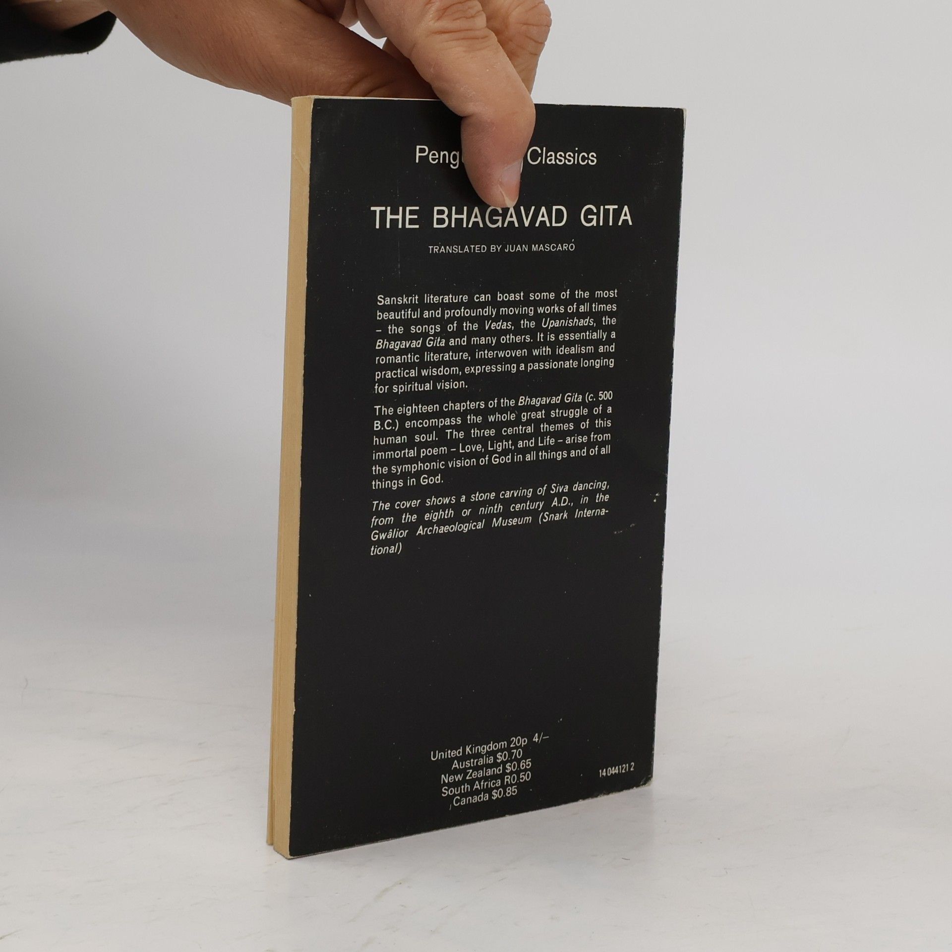 Juan Mascaro The Bhagavad Gita