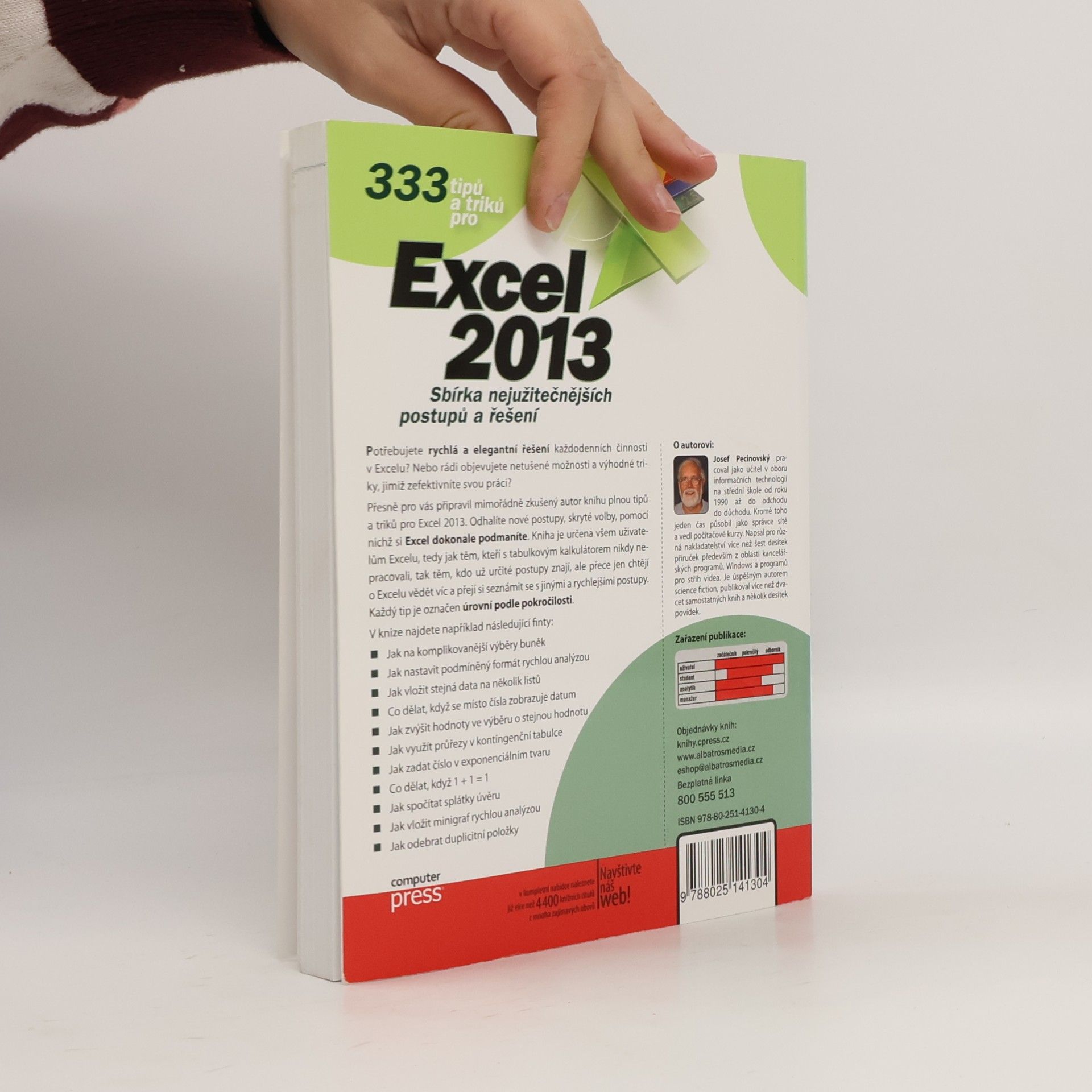 Josef Pecinovský 333 tipů a triků pro Microsoft Excel 2013