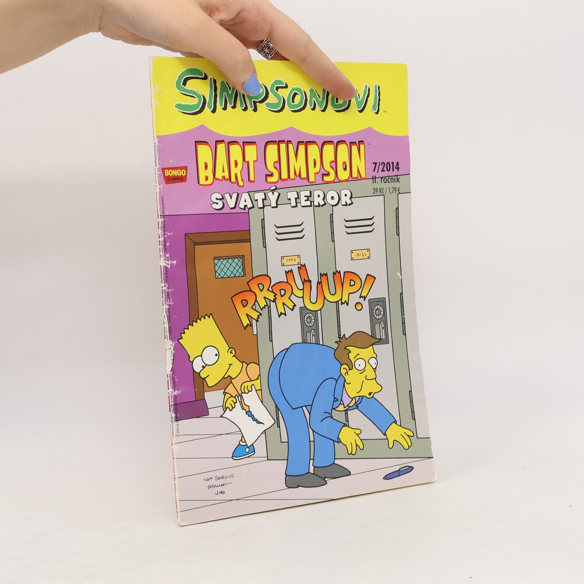 Matt Groening Simpsonovi. Bart Simpson: Svatý teror 7/2014