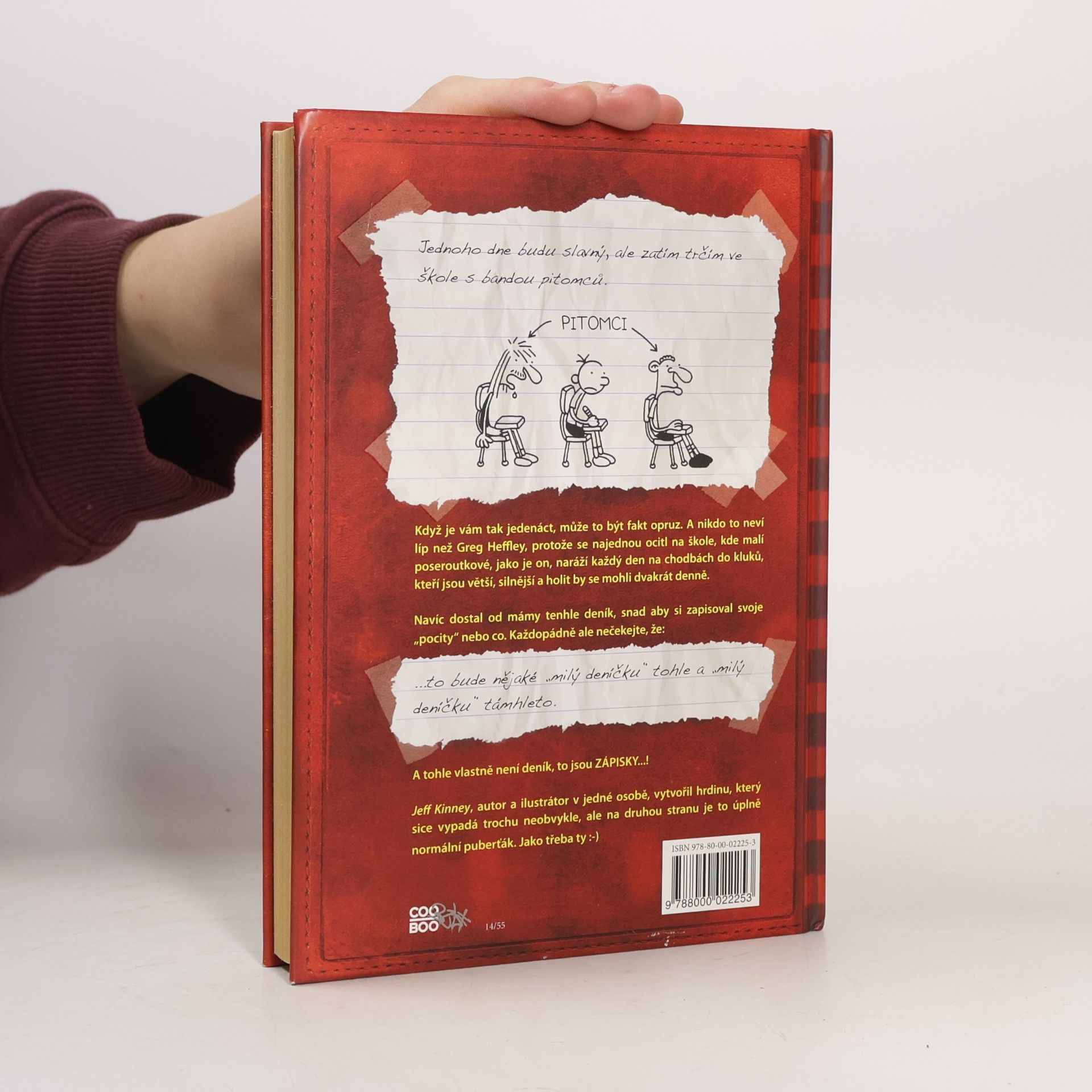 Jeff Kinney Deník malého poseroutky 1