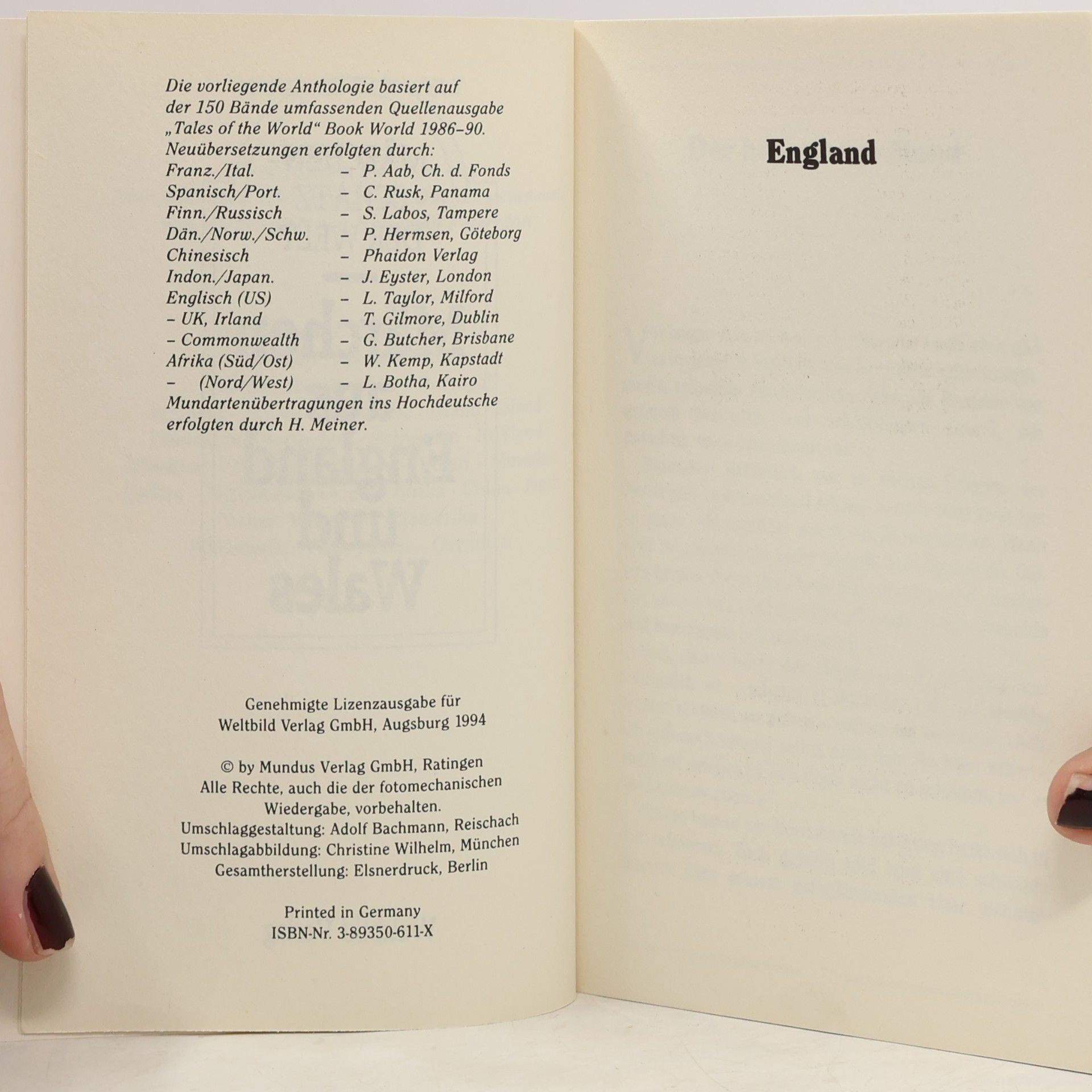 Autorenkollektiv Märchen aus England und Wales
