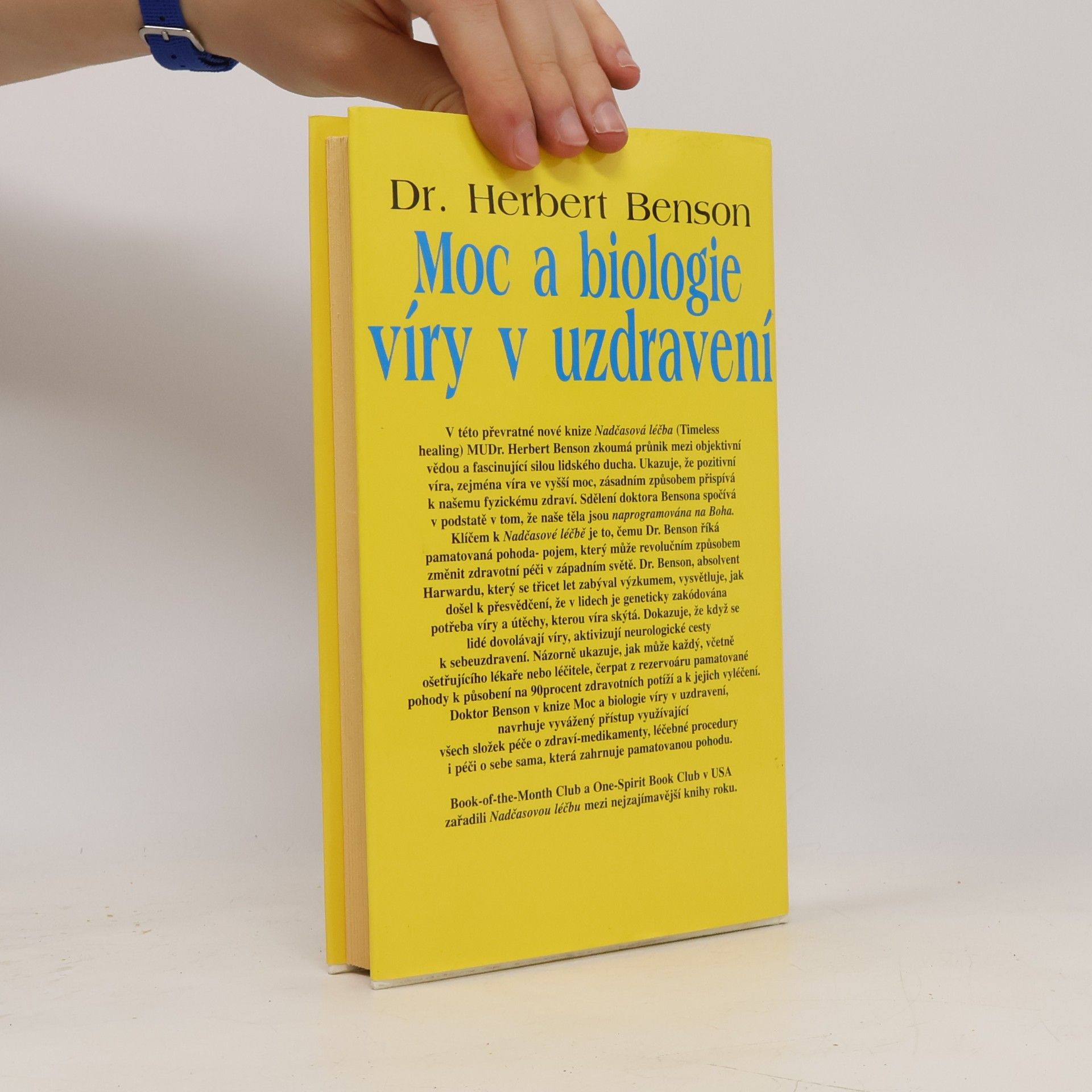 Václav A. Černý Moc a biologie víry v uzdravení