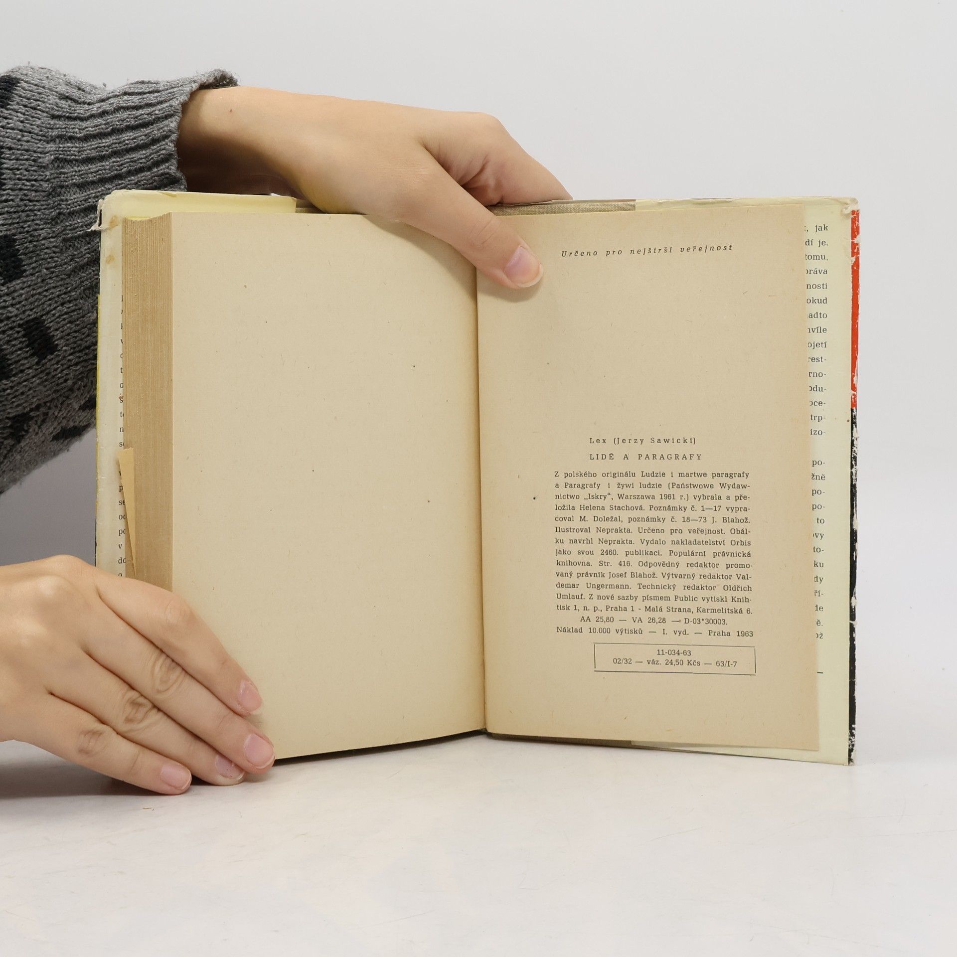Jerzy Sawicki Lidé a paragrafy