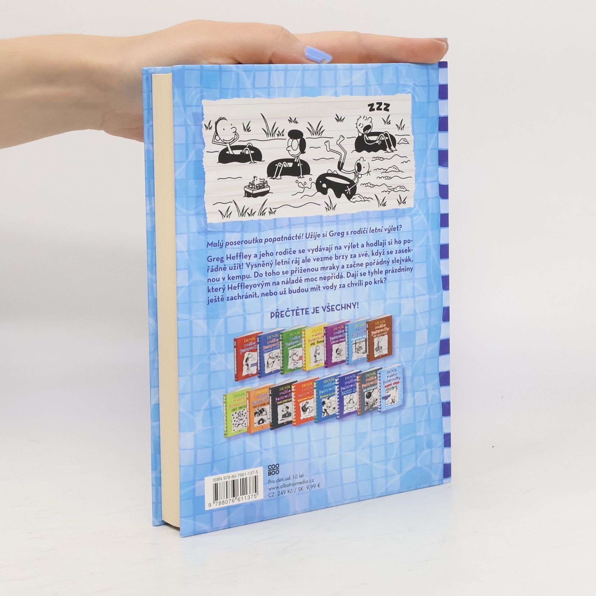 Jeff Kinney Deník malého poseroutky 15. Samá voda