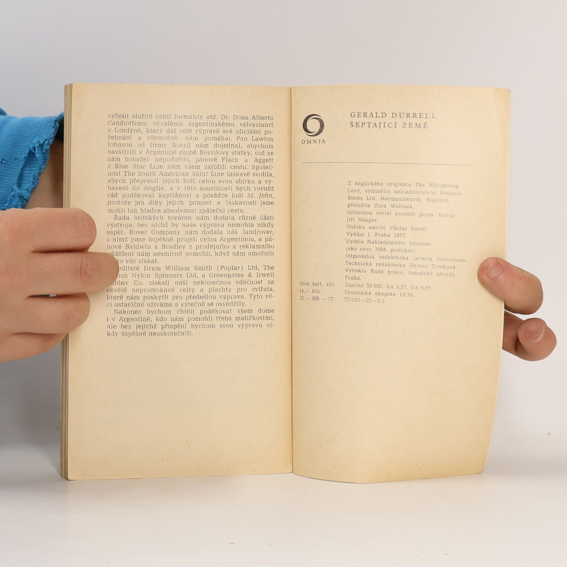 Gerald Durrell Šeptající země