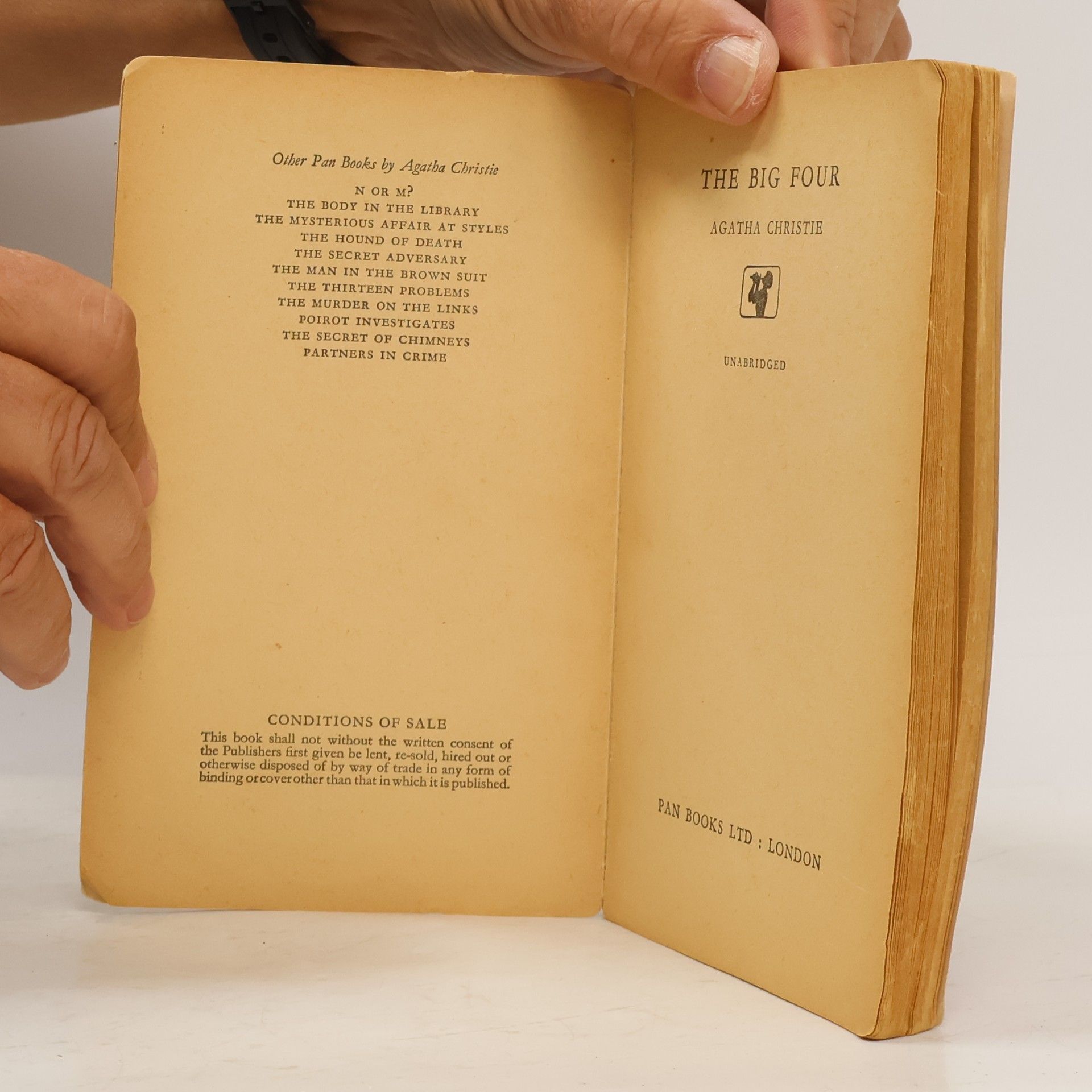 Agatha Christie The Big Four A Poirot Mystery