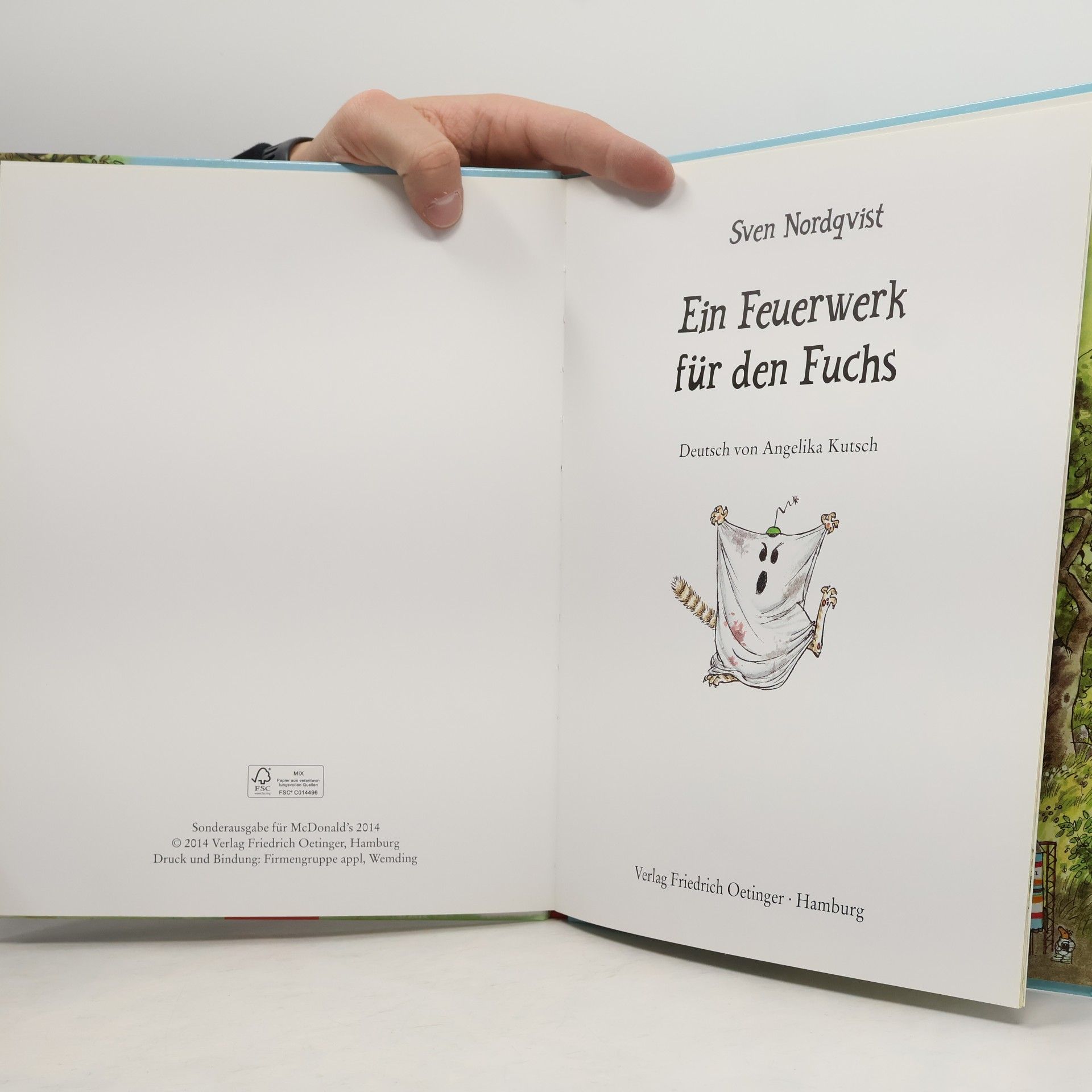 Sven Nordqvist Pettersson und Findus. Ein Feuerwerk für den Fuchs