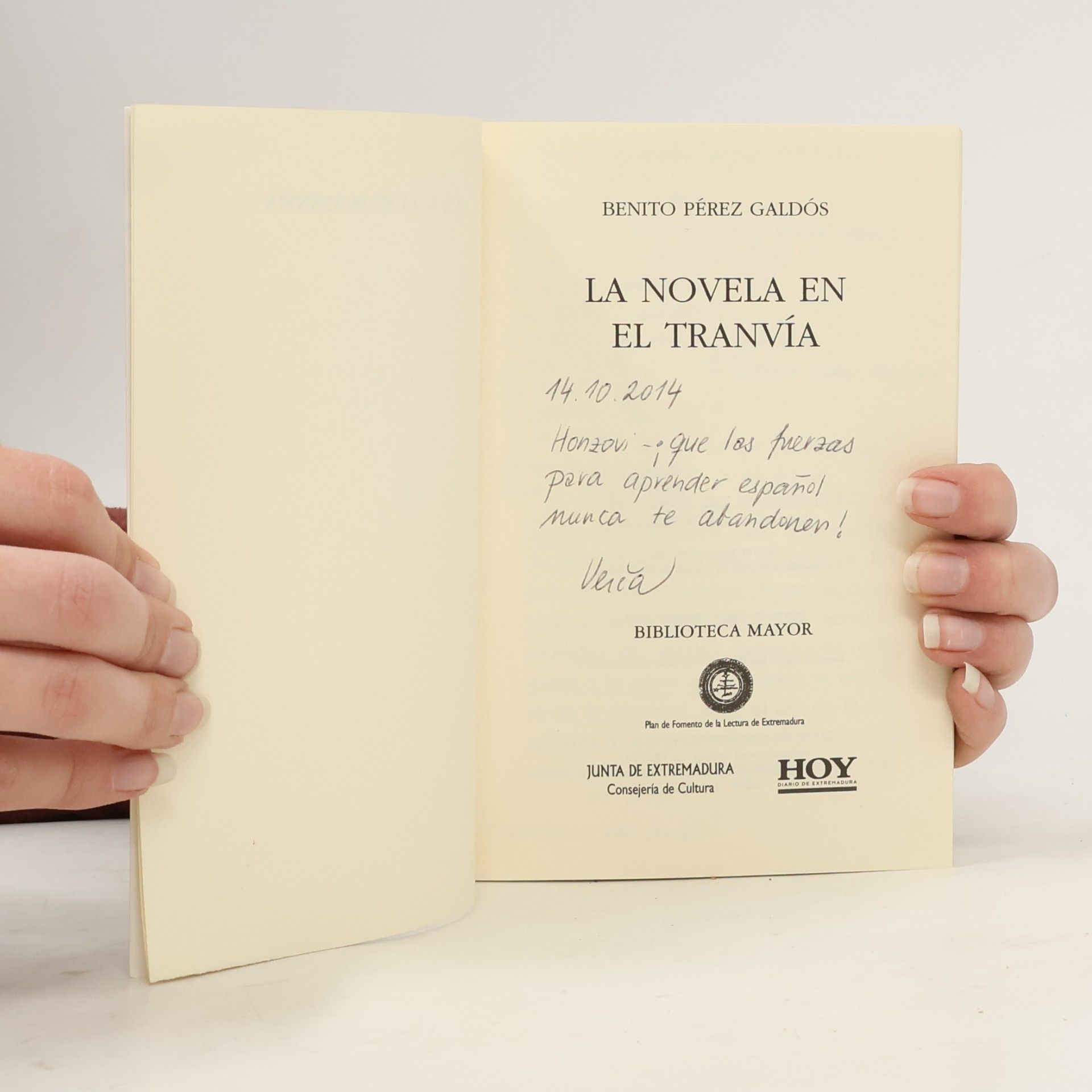 Benito Pérez Galdós La Novela en el Tranvía