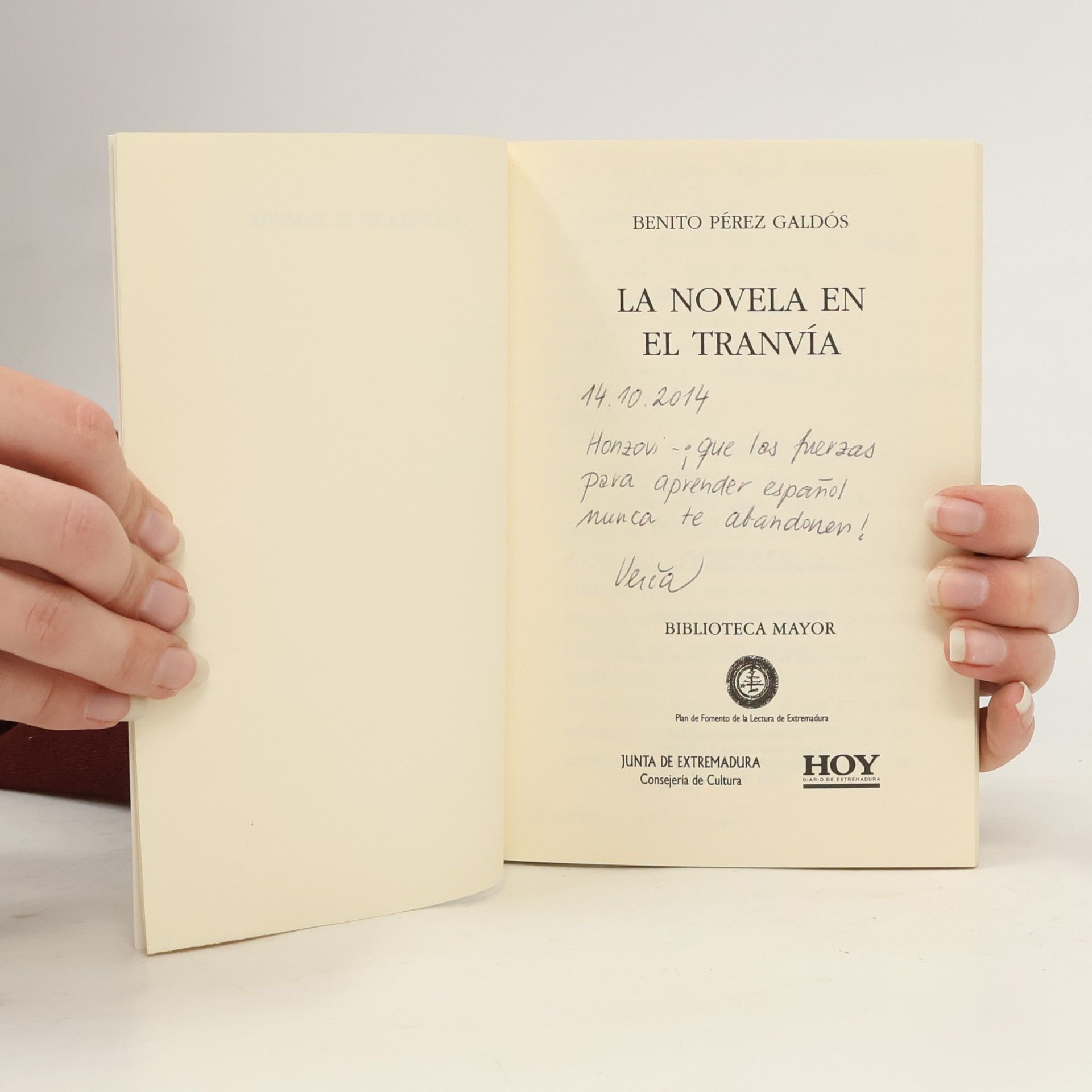 Benito Pérez Galdós La Novela en el Tranvía