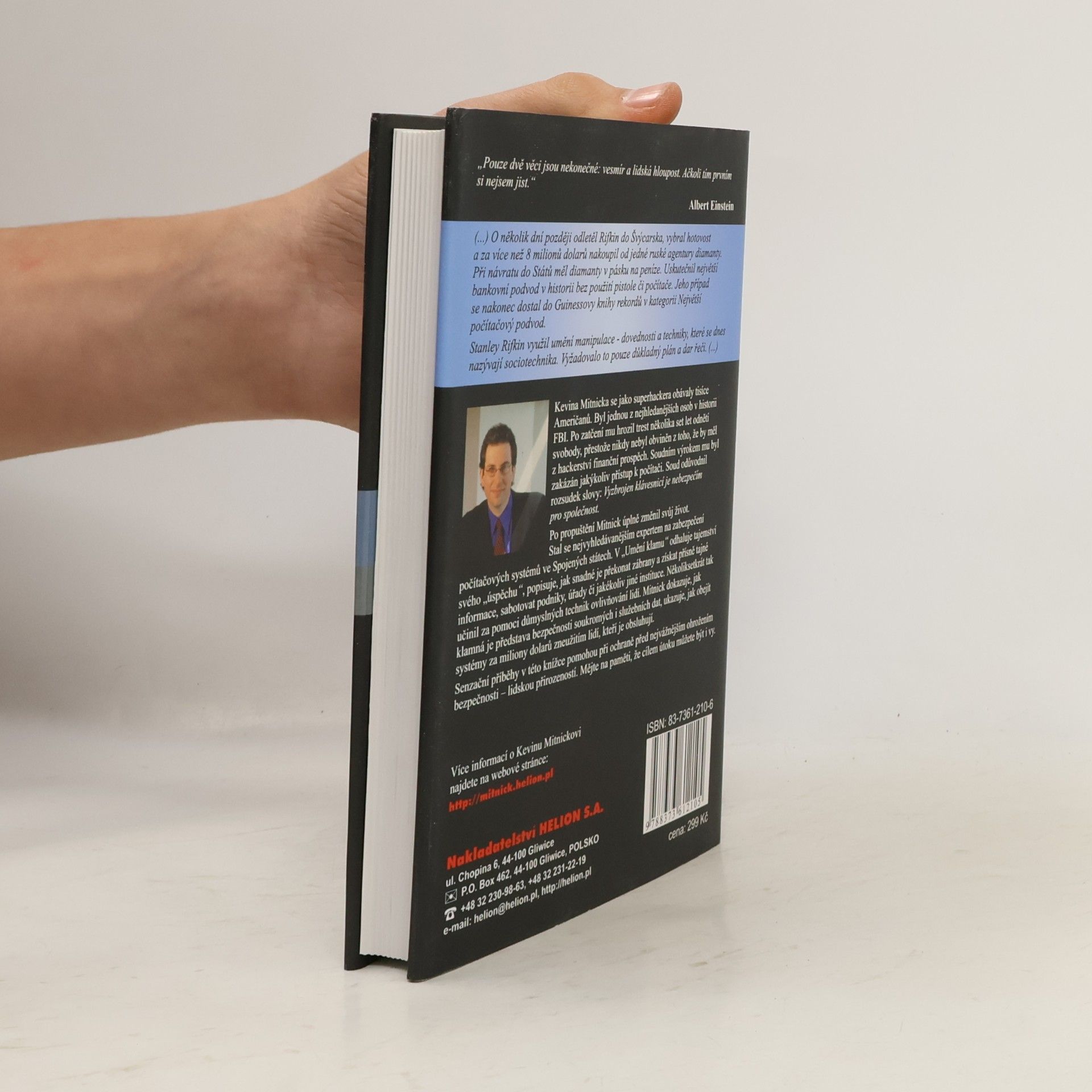 Kevin D. Mitnick Umění klamu: Nejslavnější hacker na světě