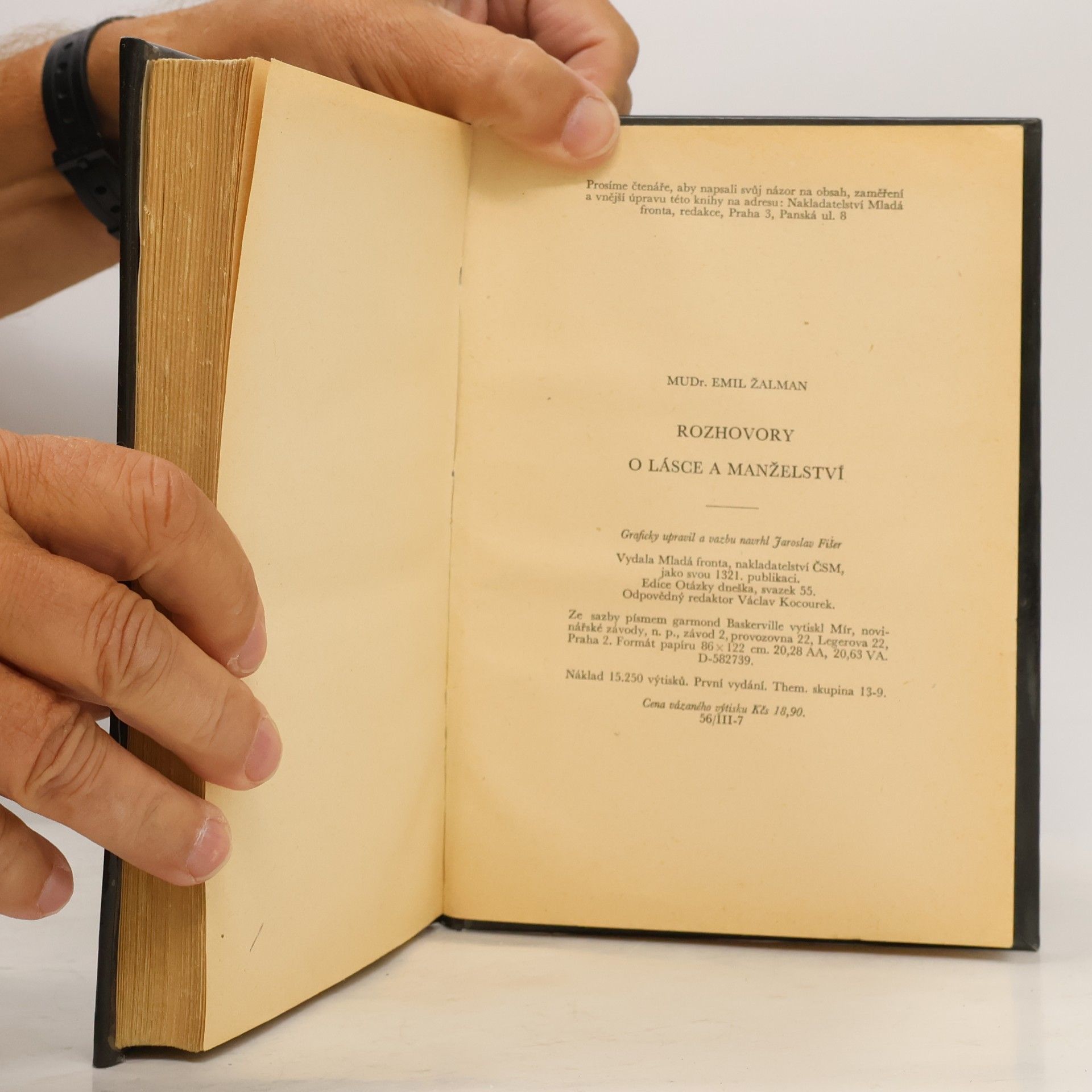 Emil Žalman Rozhovory o lásce a manželství