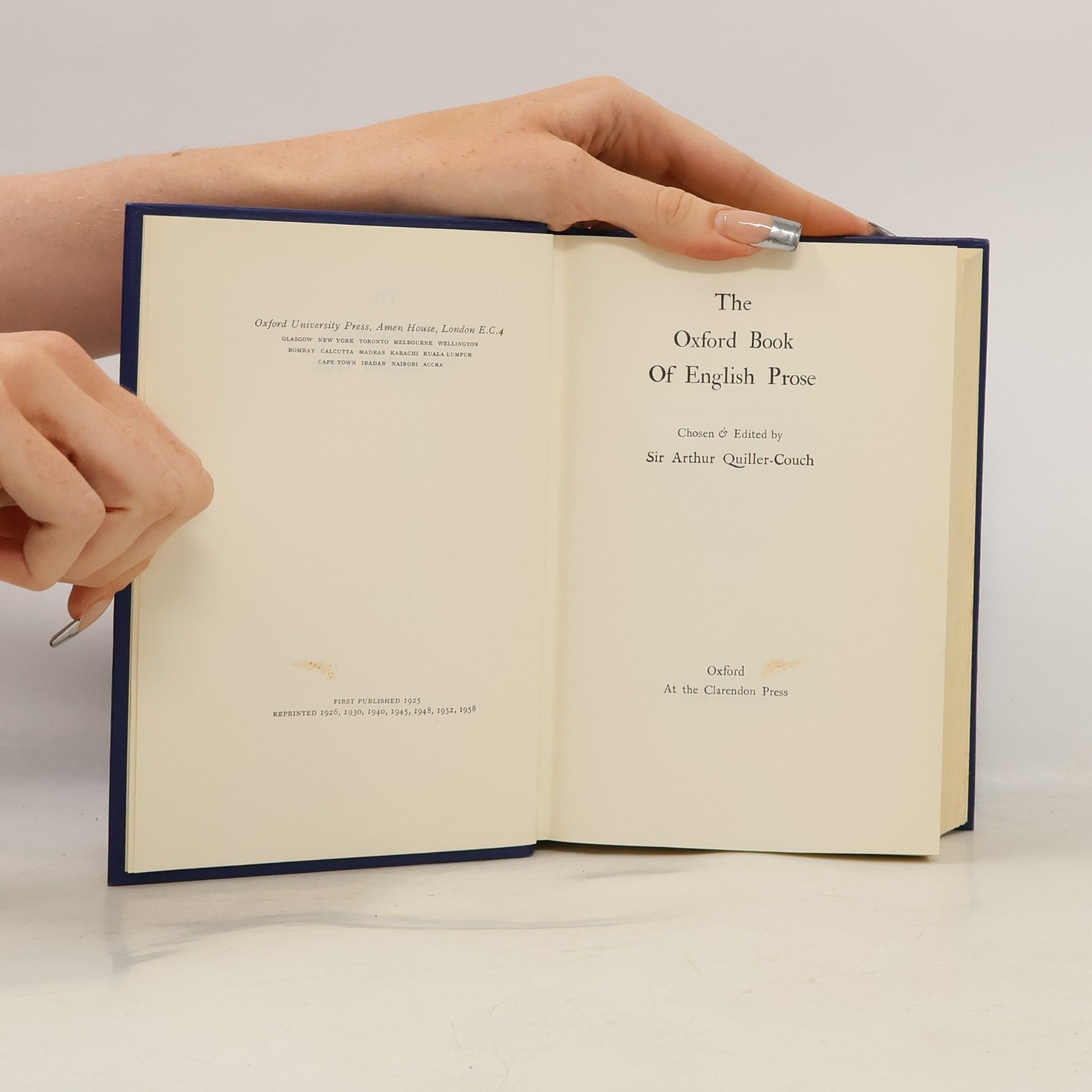 Autorenkollektiv The Oxford Book of English Prose