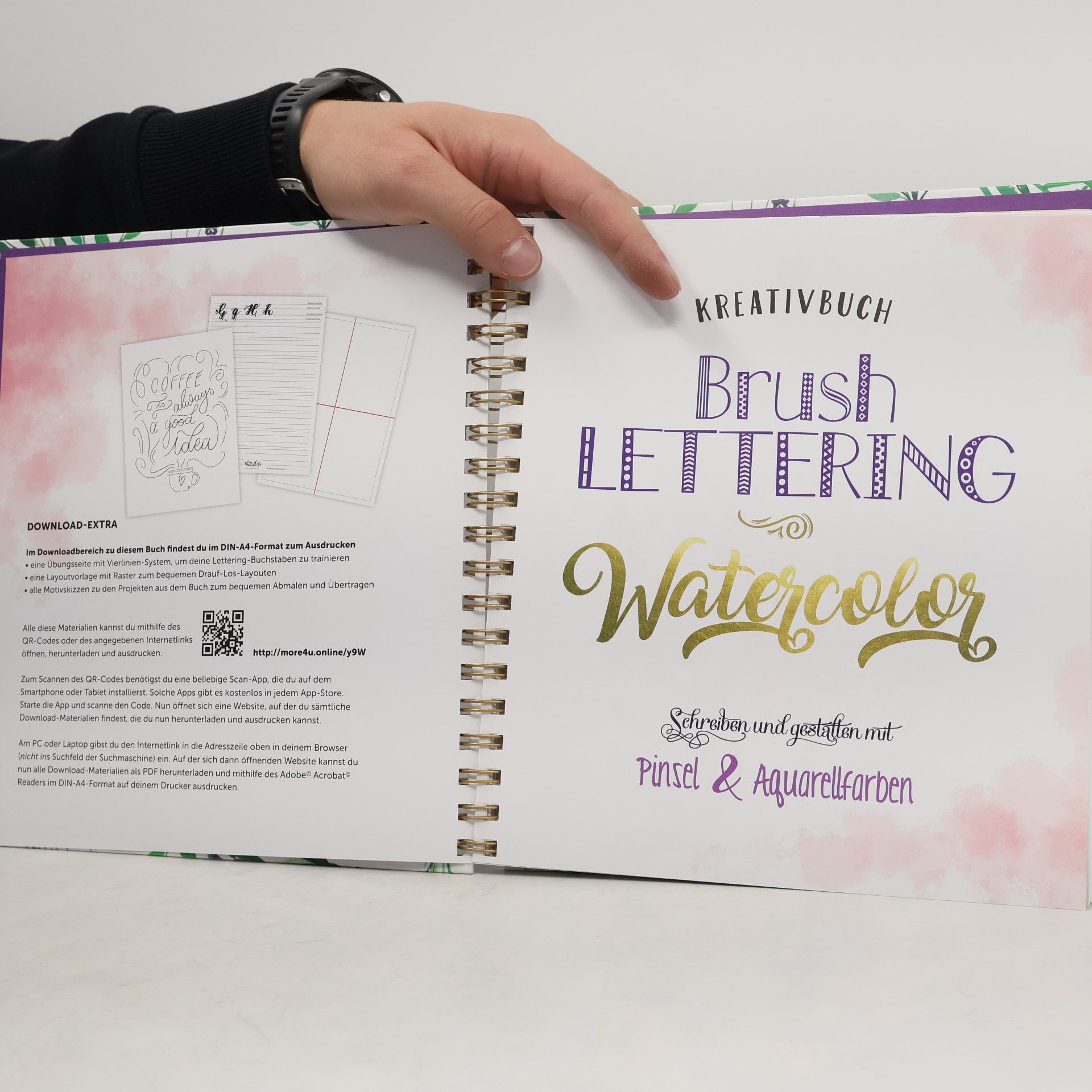 Autorenkollektiv Kreativbuch. Brush Lettering. Watercolor