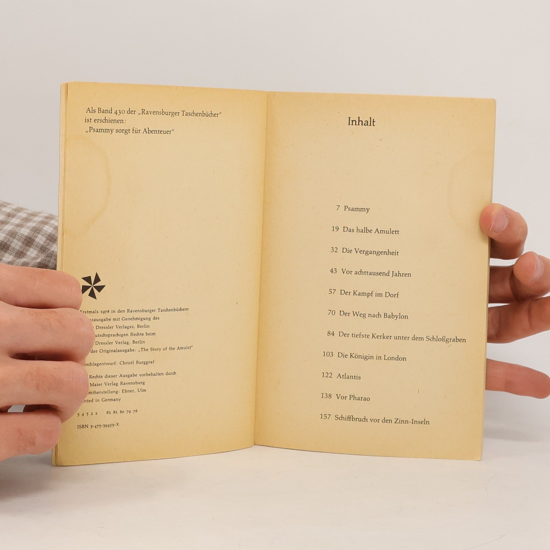 Edith Nesbit Ravensburger Taschenbücher - 453: Geheimnisvolle Reisen mit Psammy