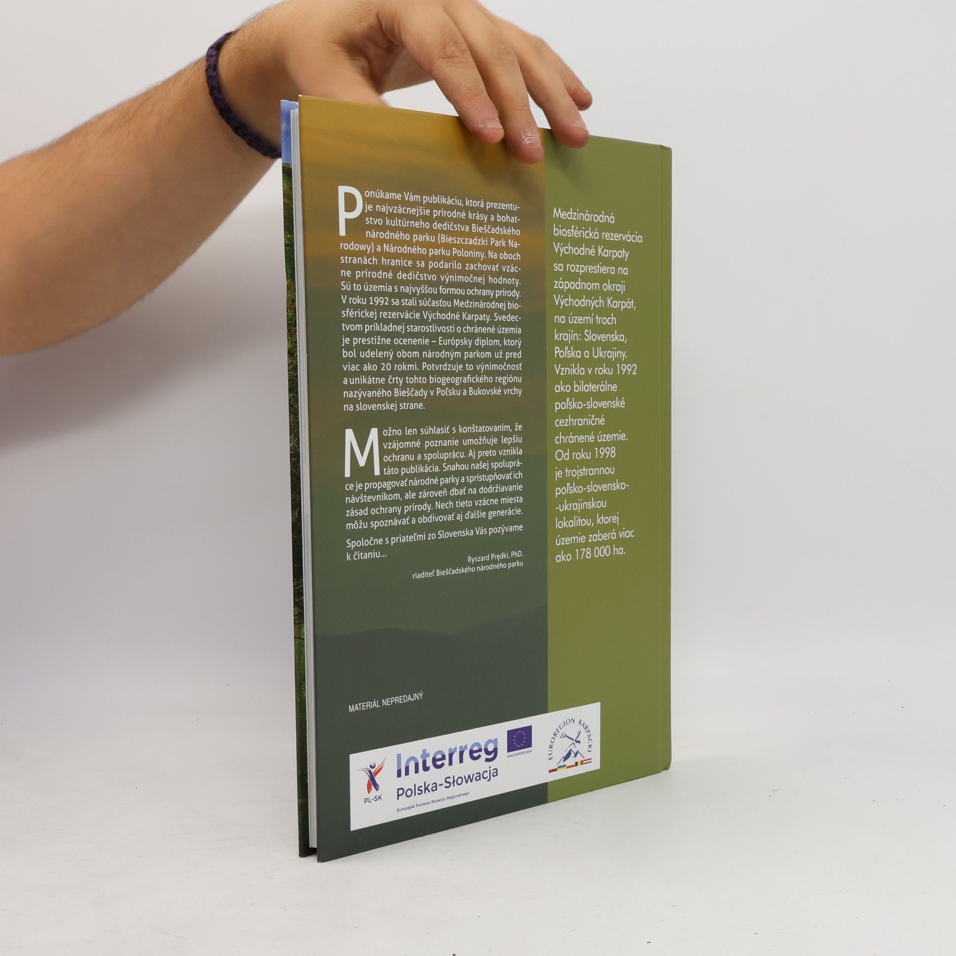 Collectif d'auteurs Bieščadský národný park a Národný park Poloniny