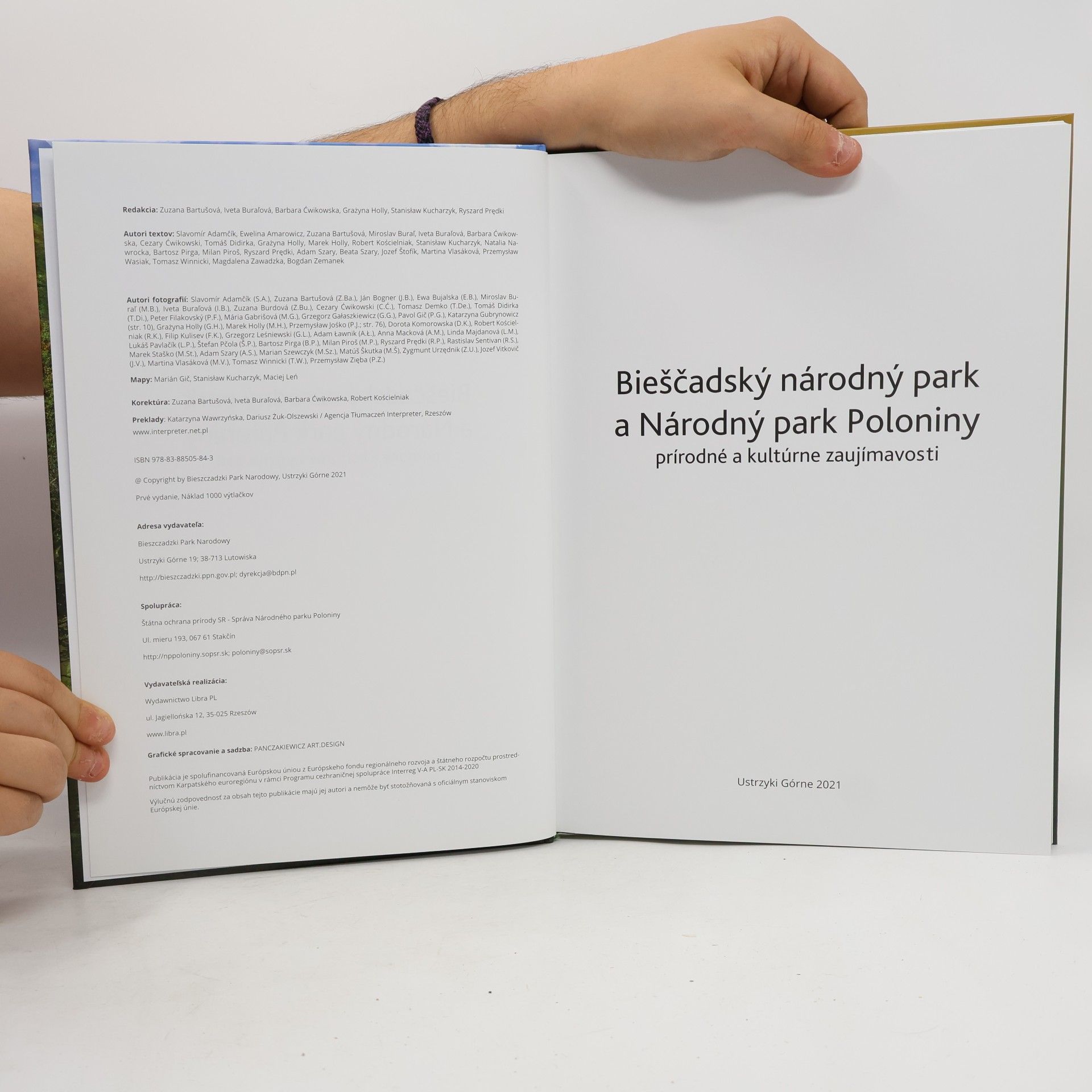 Collectif d'auteurs Bieščadský národný park a Národný park Poloniny