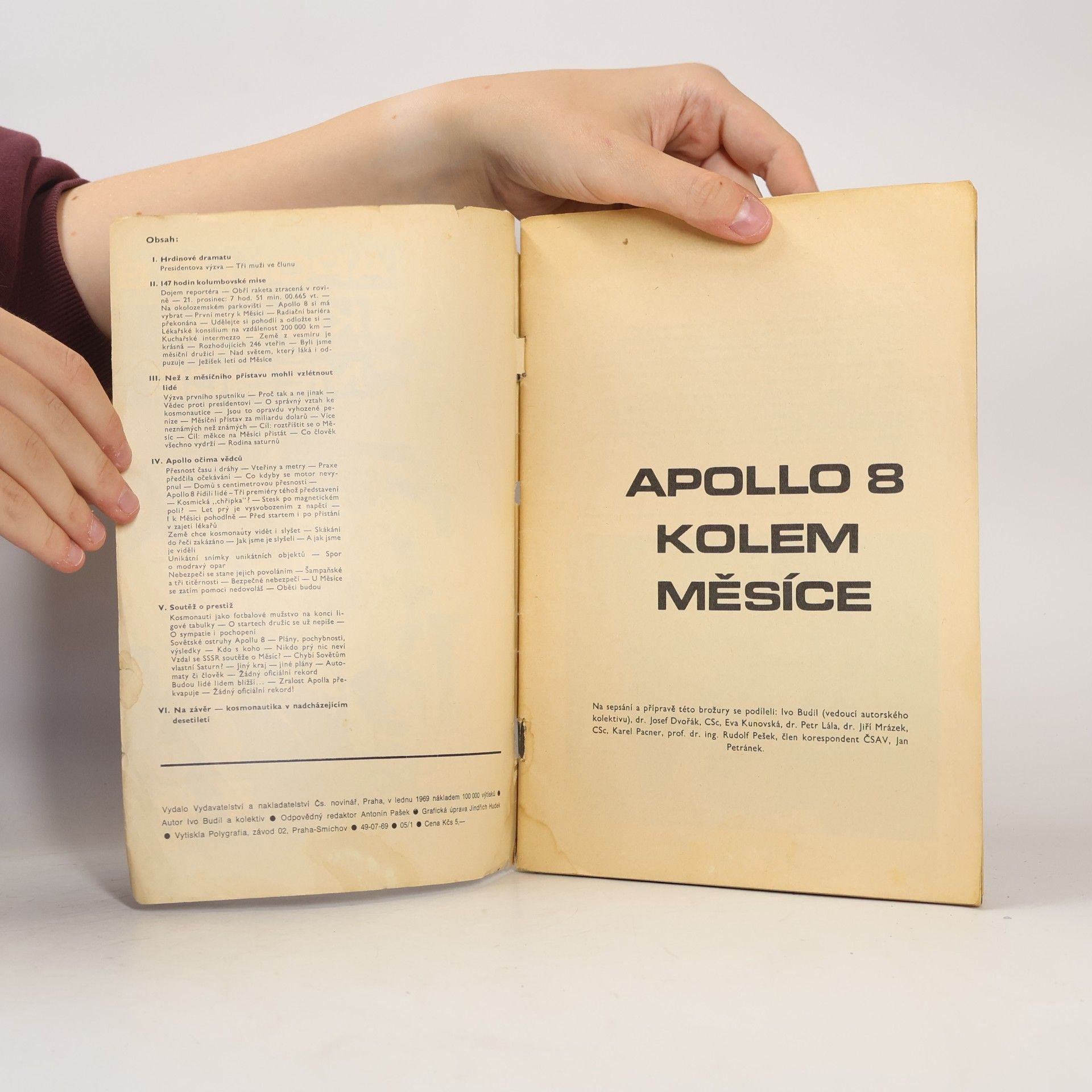 Ivo Budil Apollo 8 kolem Měsíce
