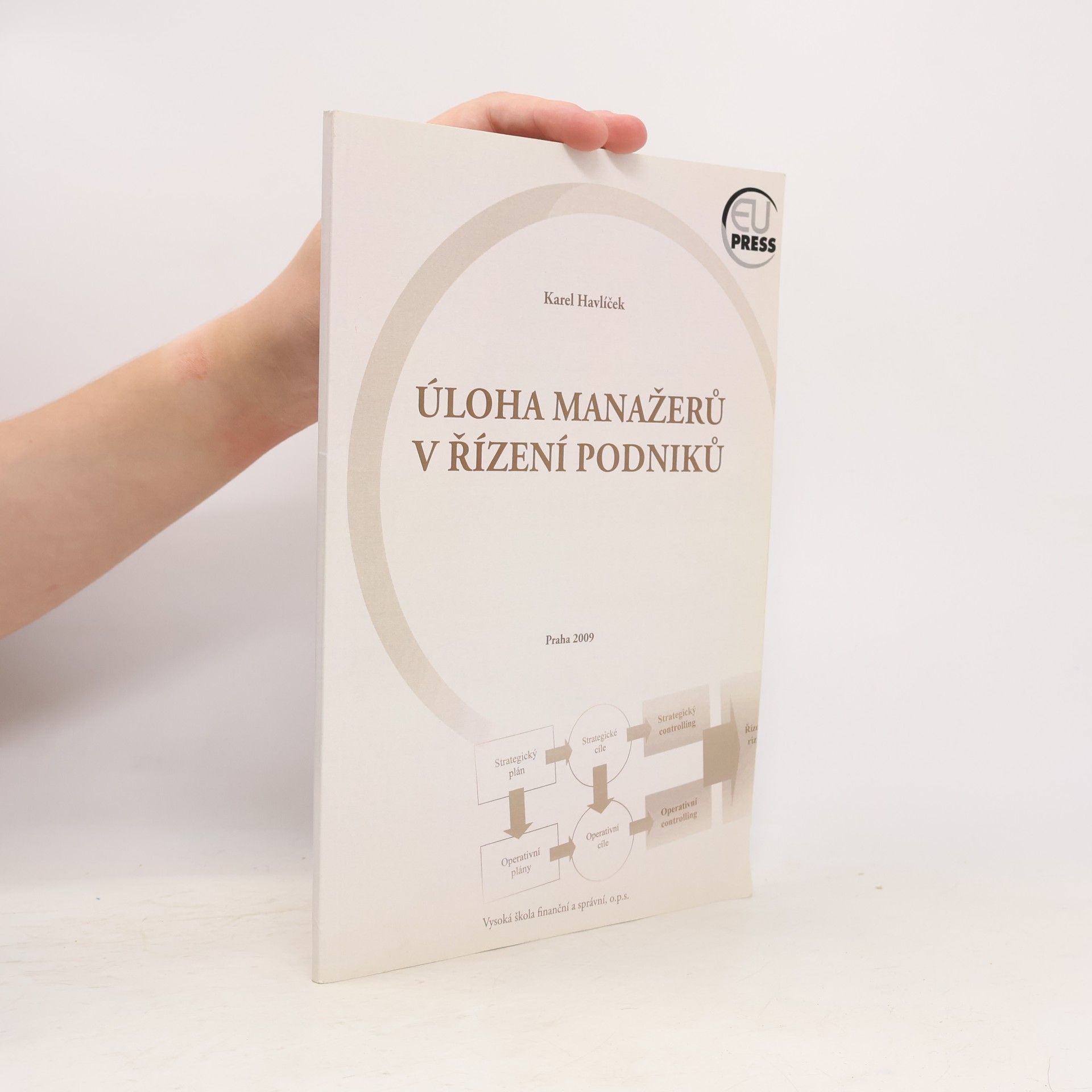 Karel Havlíček Úloha manažerů v řízení podniků