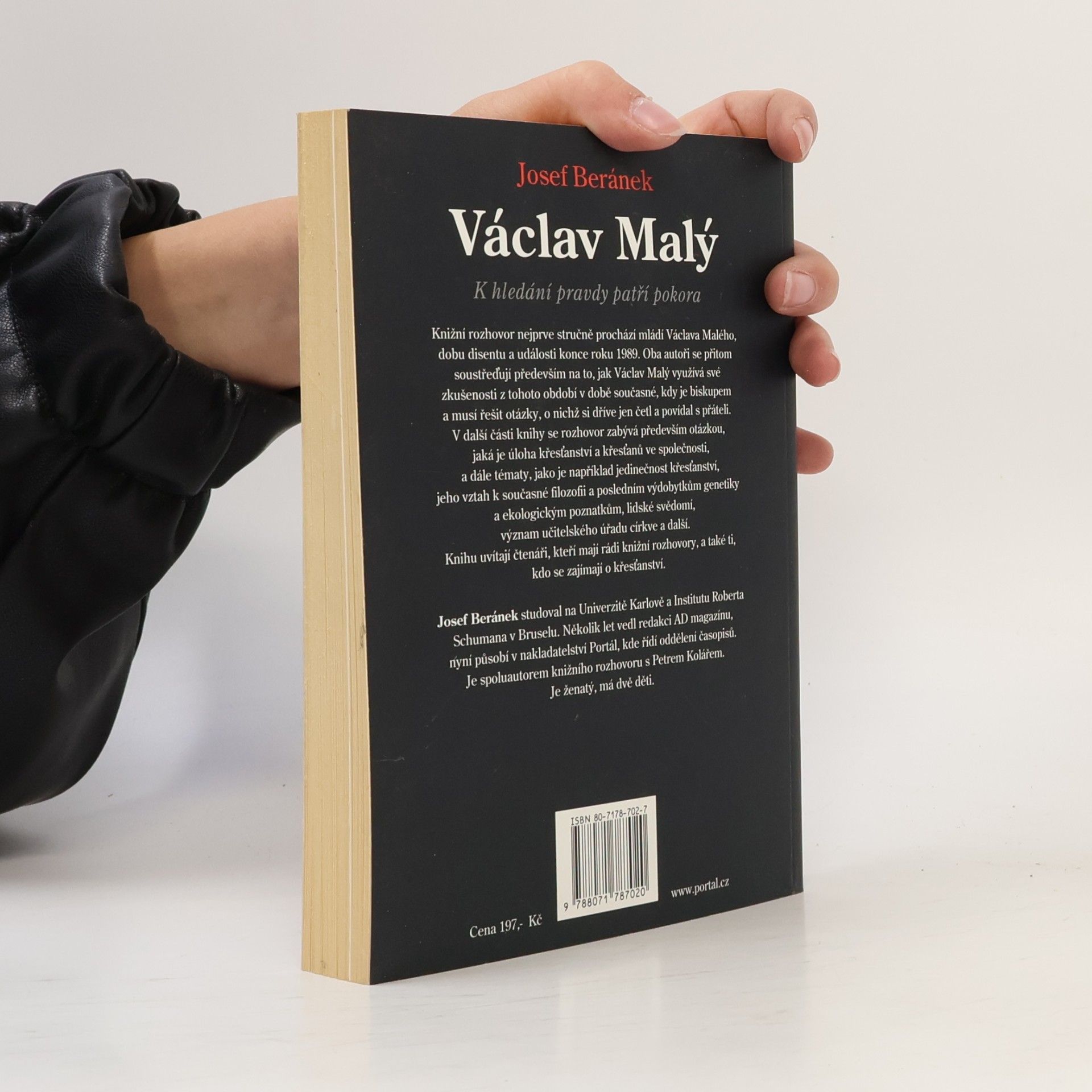 Josef Beránek Václav Malý. K hledání pravdy patří pokora