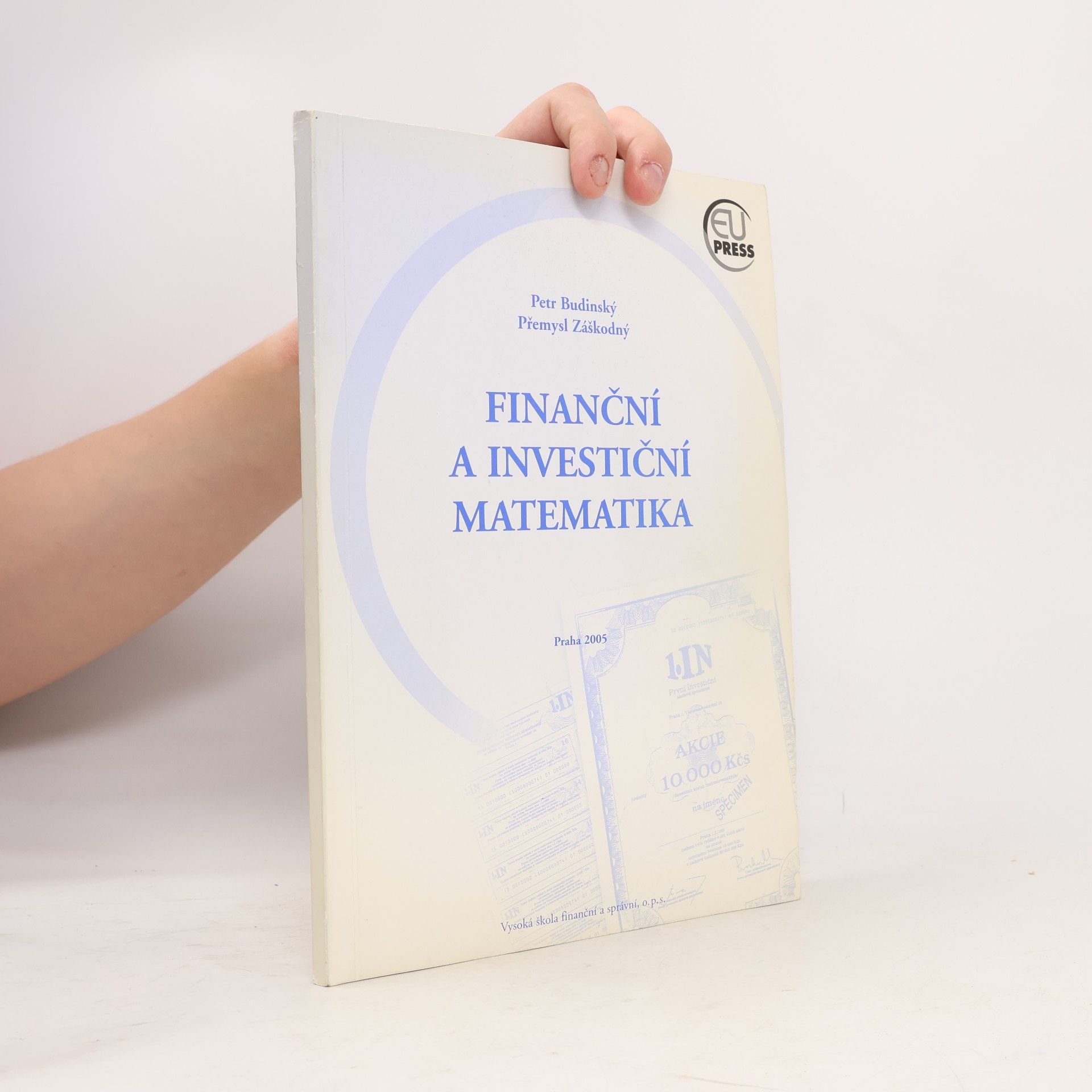 Petr Budinský Finanční a investiční matematika