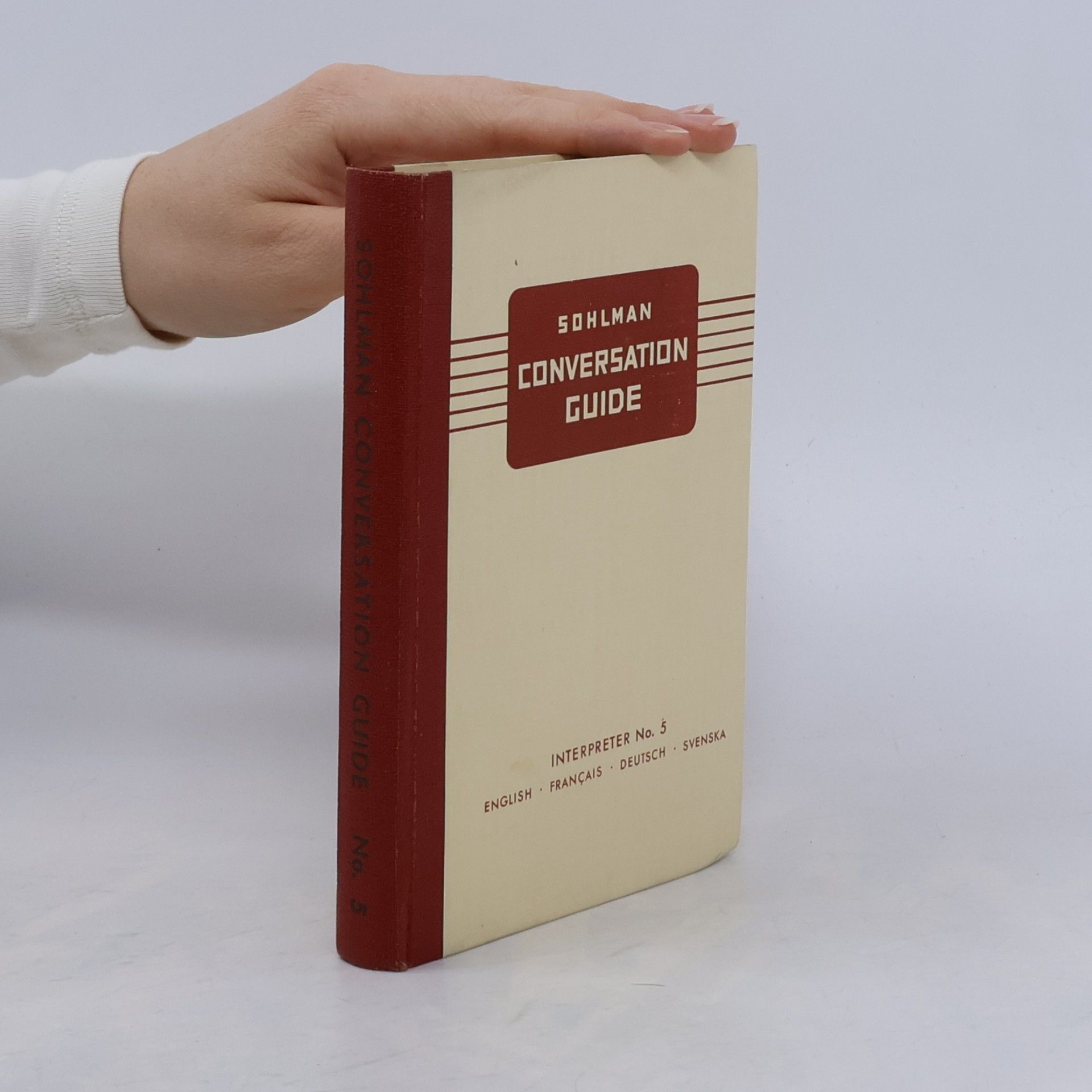 Waldemar J. Adams  Sohlman Conversation Guide. Interpreter No. 5