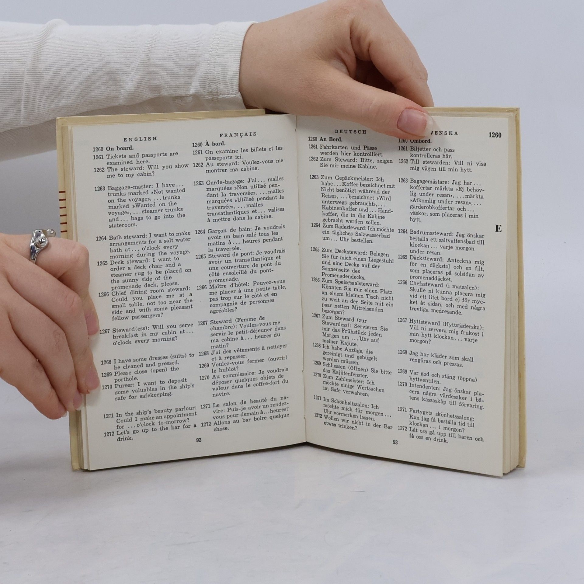 Waldemar J. Adams  Sohlman Conversation Guide. Interpreter No. 5